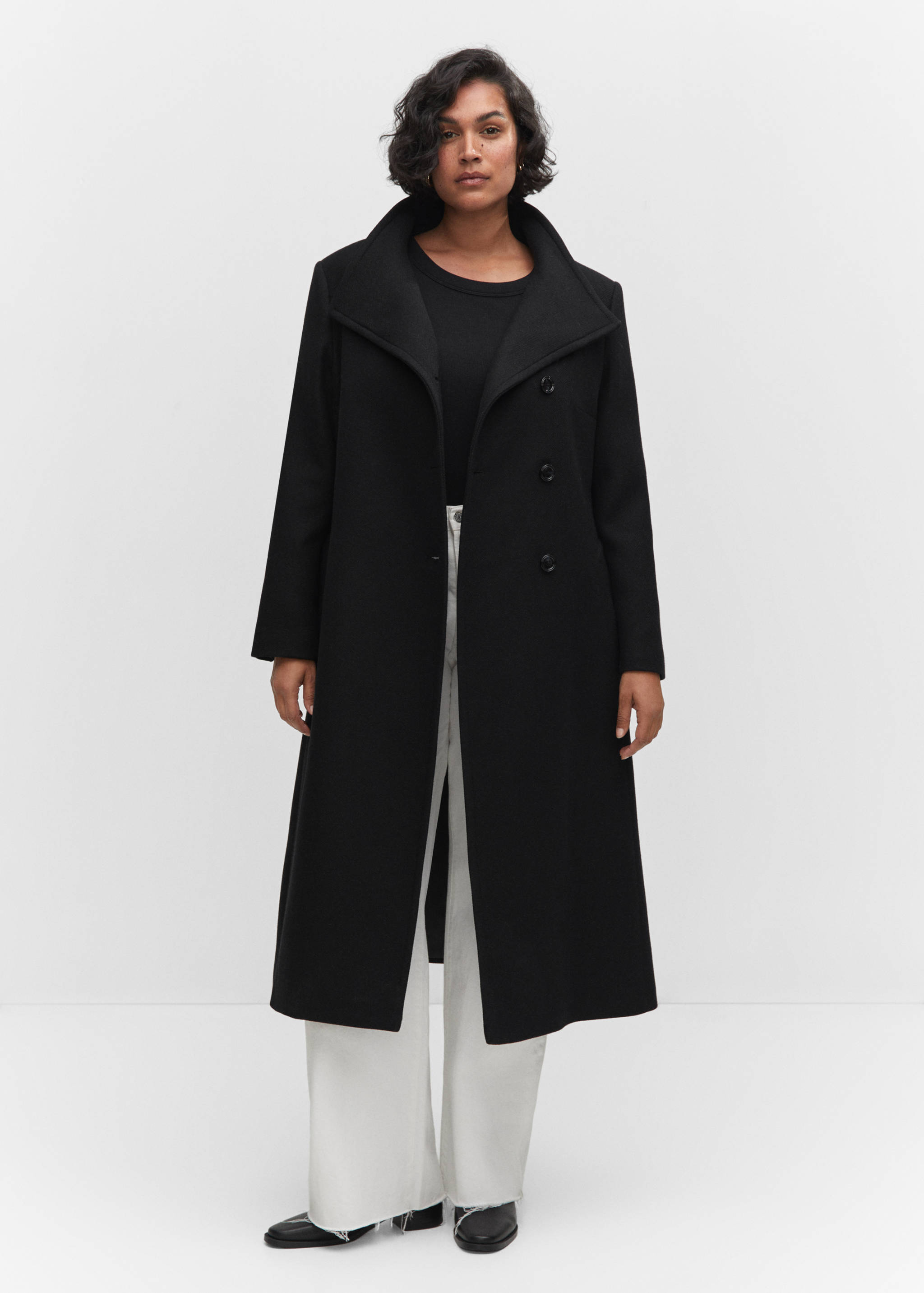 Belted Manteco wool coat - Details of the article 3