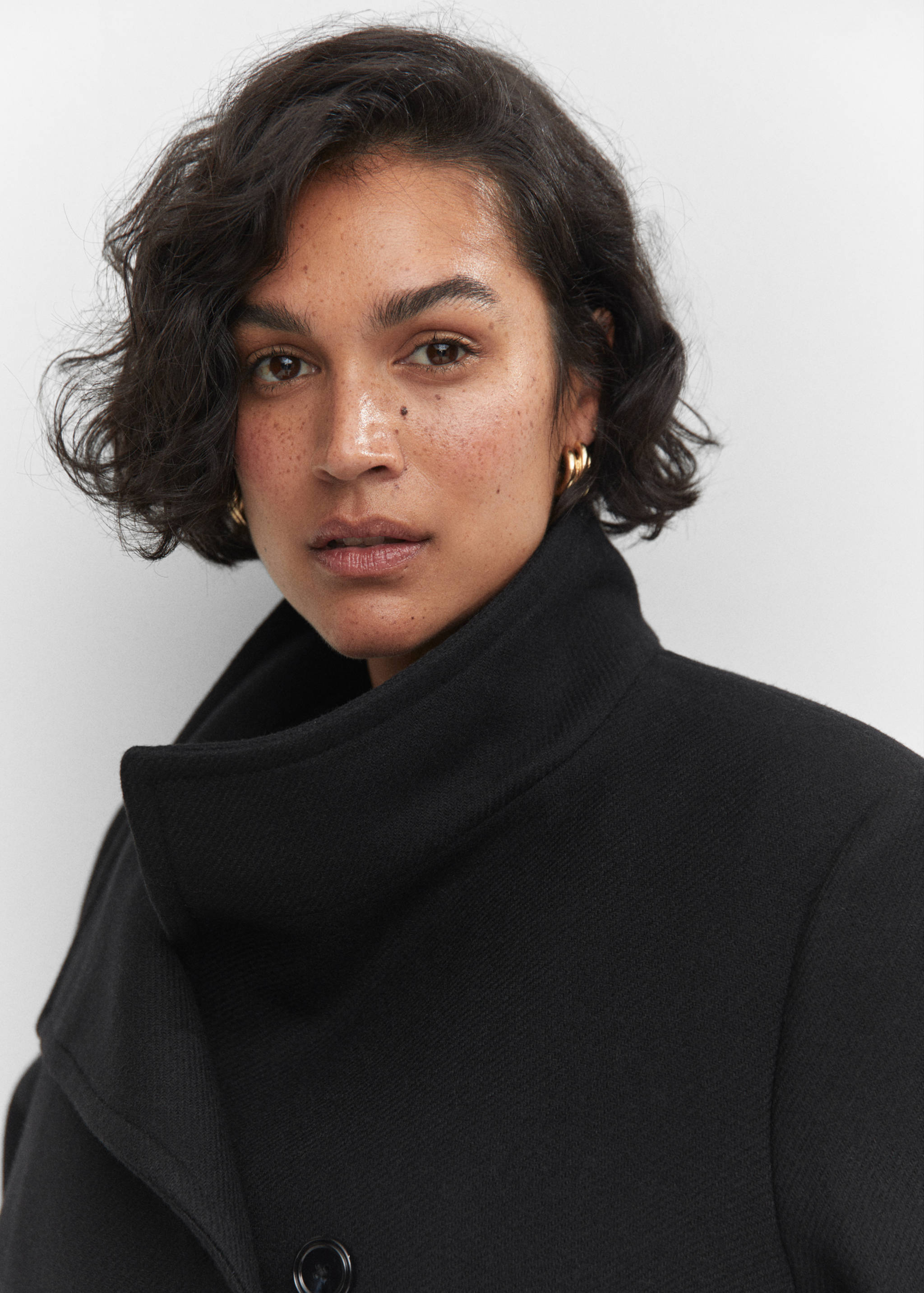 Belted Manteco wool coat - Details of the article 4