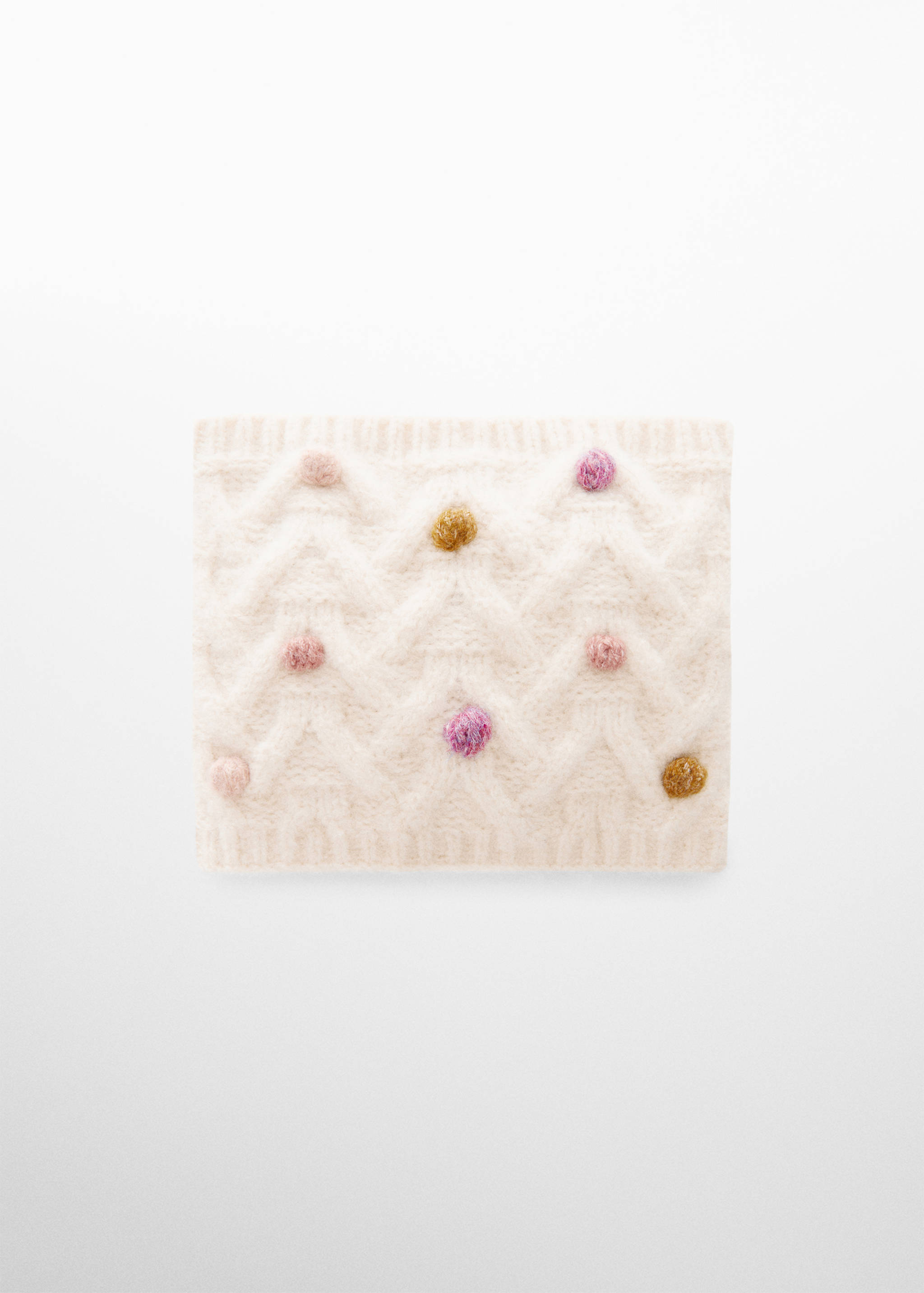 Schal mit Zopfmuster - Artikel ohne Model