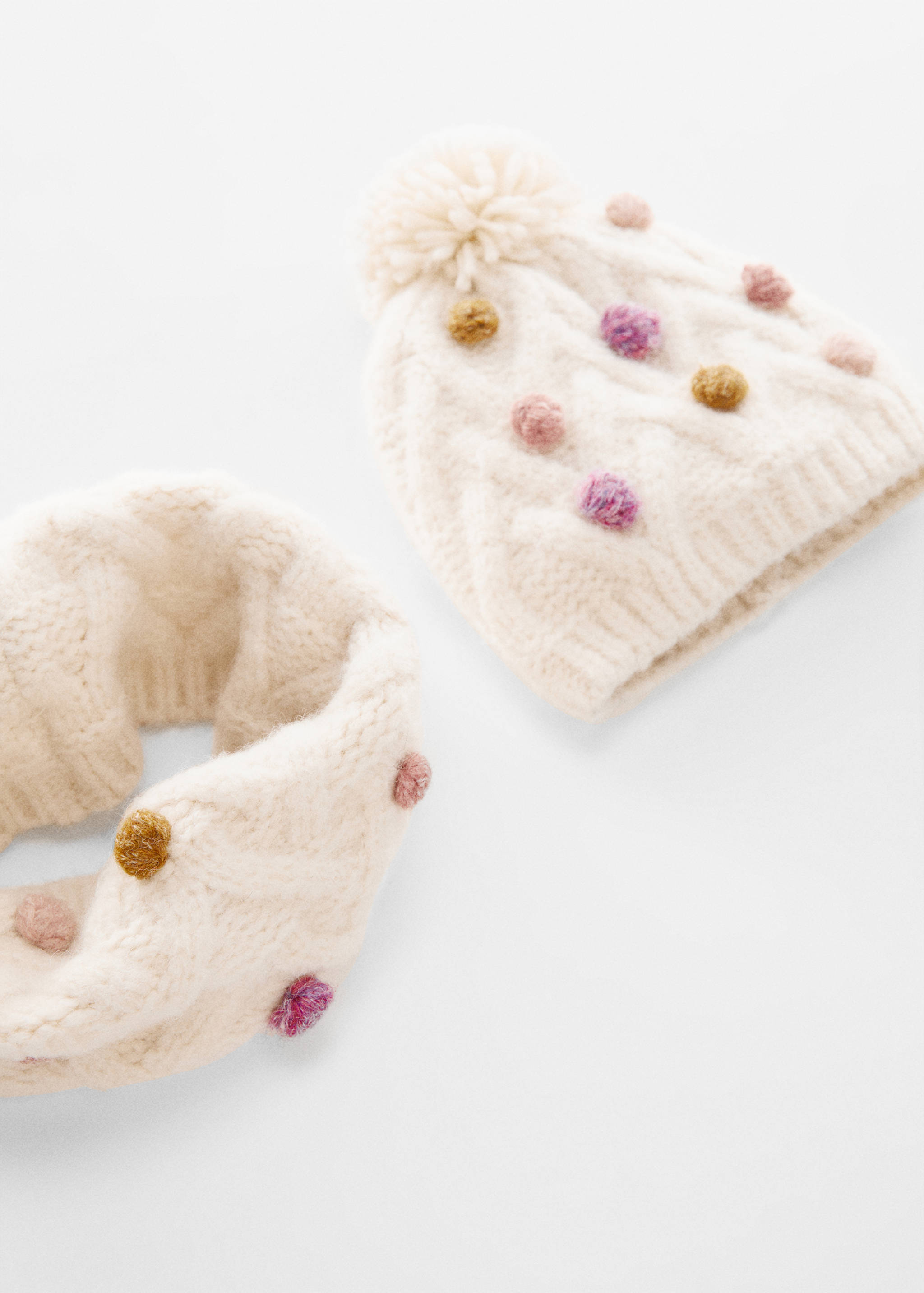 Schal mit Zopfmuster - Detail des Artikels 1