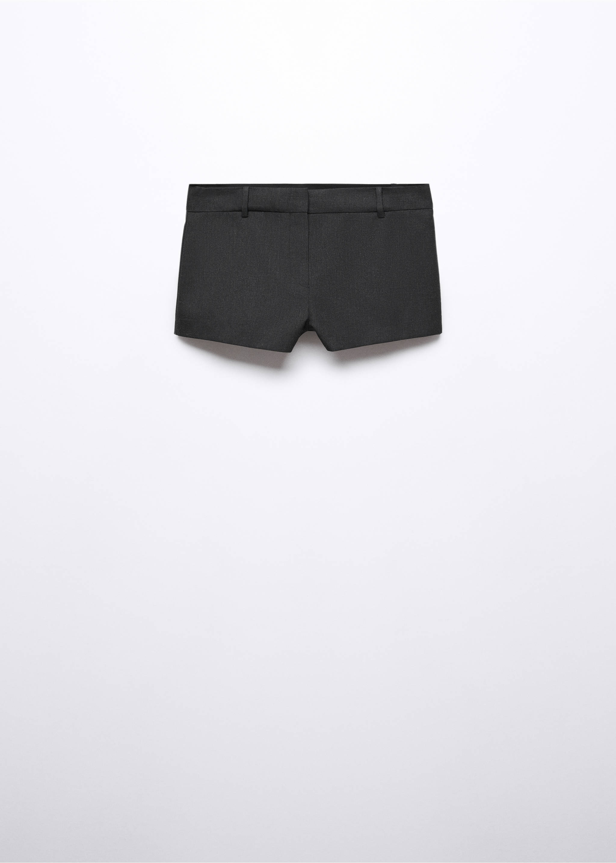 Wool shorts - Article without model, Grey. Ref: 57016019-00.