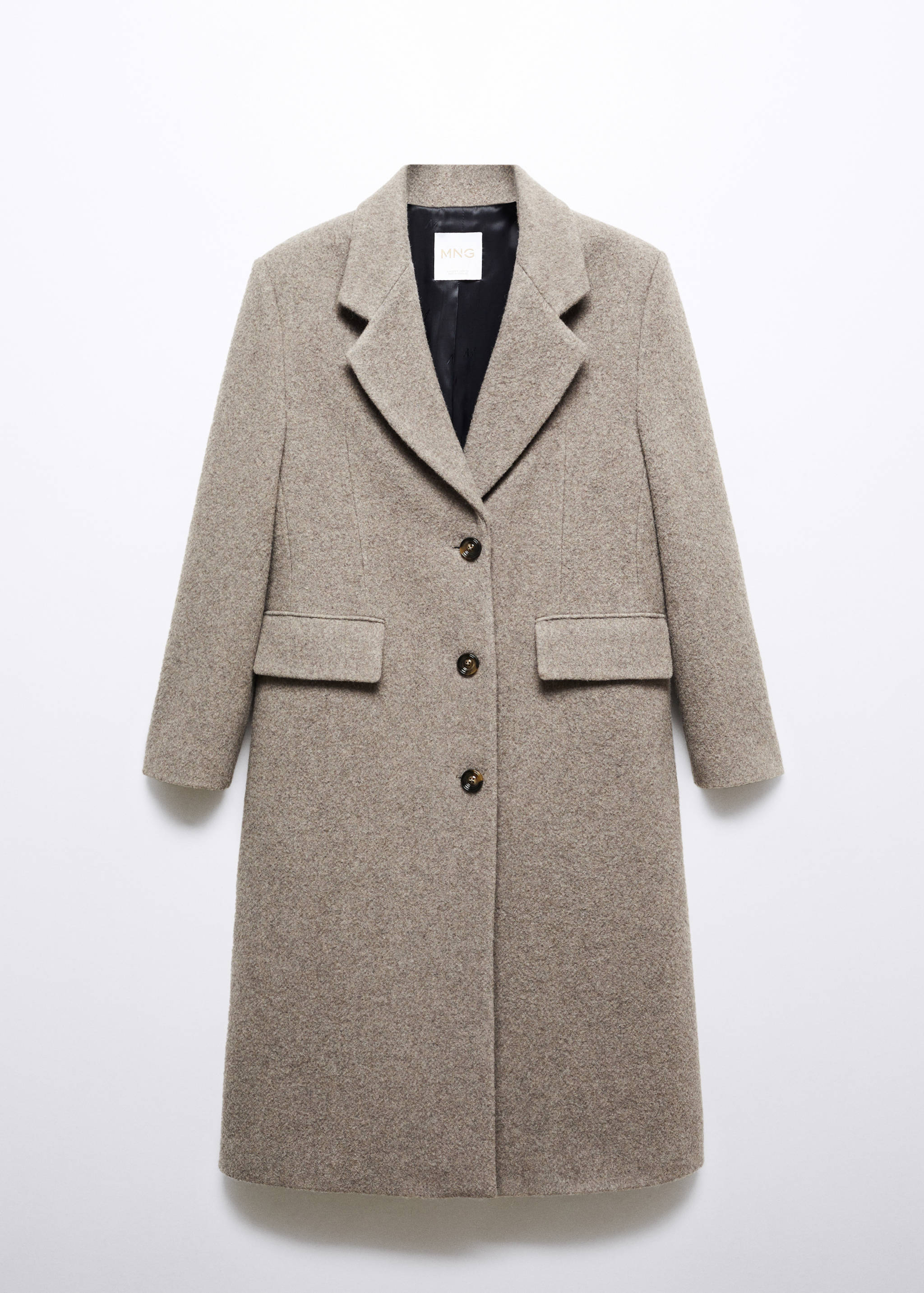 Oversize wool coat - Article without model