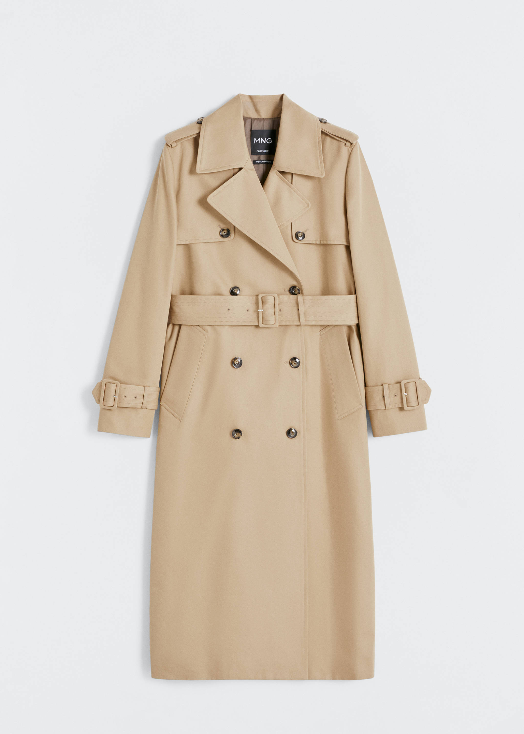 Water-repellent premium trench coat - Article without model