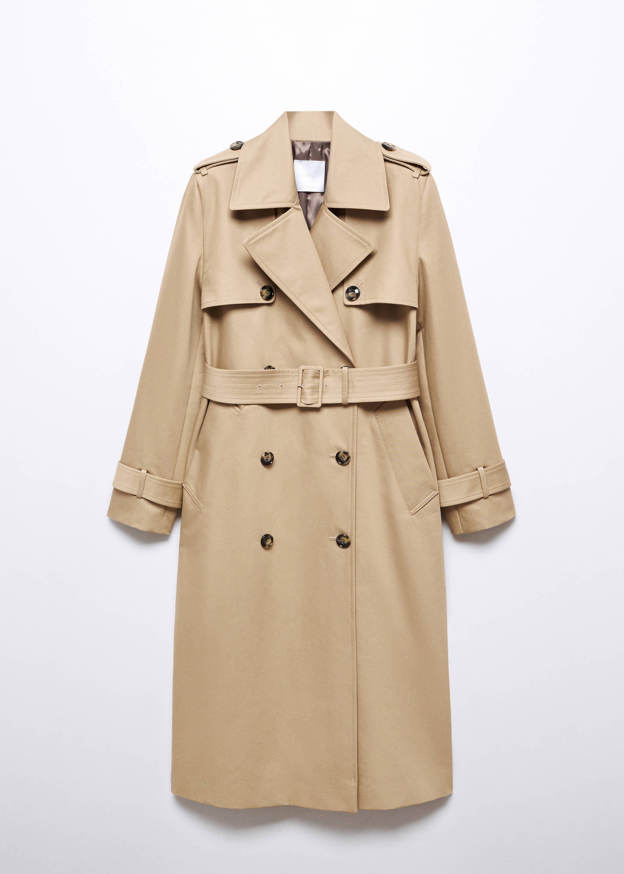 Water-repellent premium trench coat - Women | MANGO USA