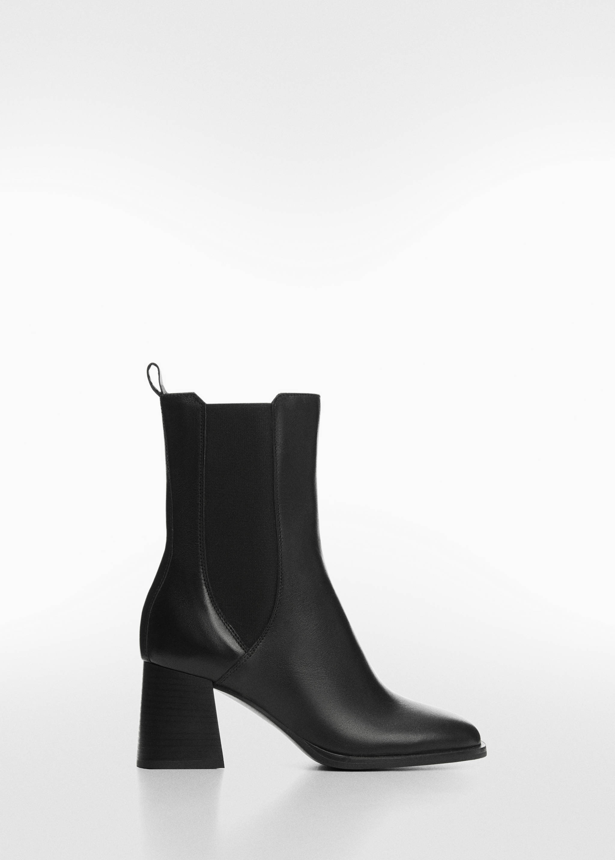 Bottines cuir à talon - Article sans modèle