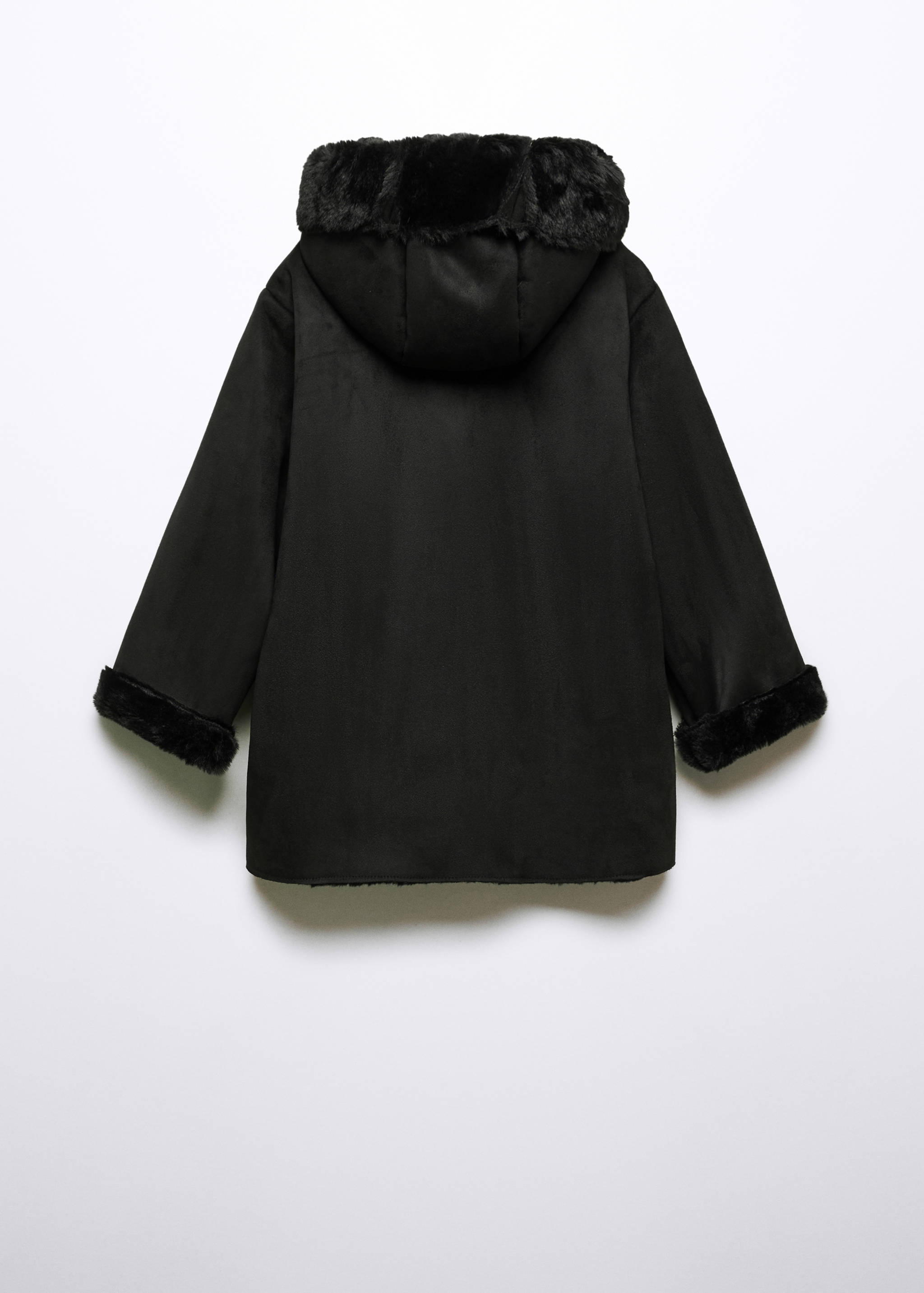 Abrigo doble faz - Reverso del artículo