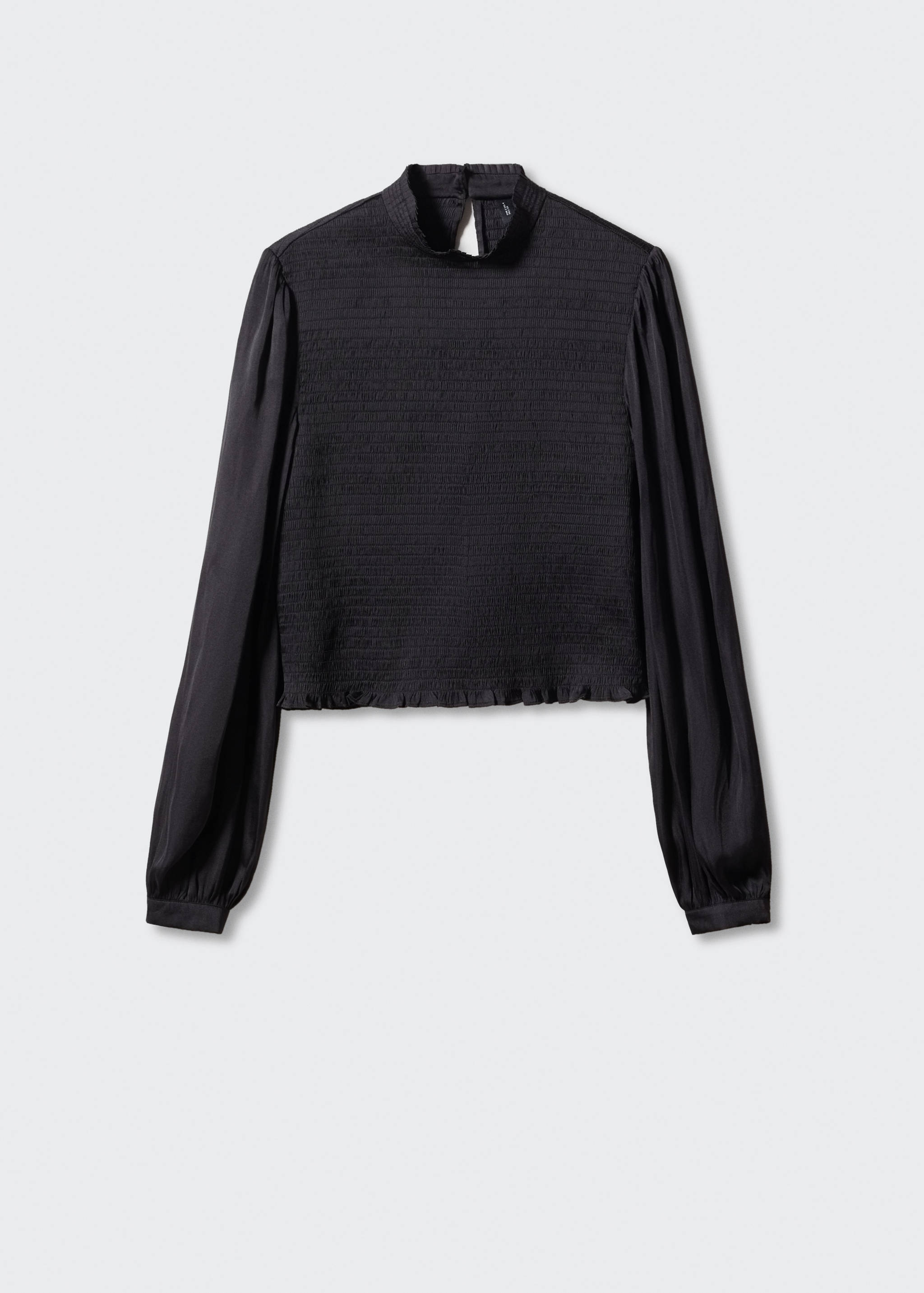 Blouse froncée satinée - Article sans modèle