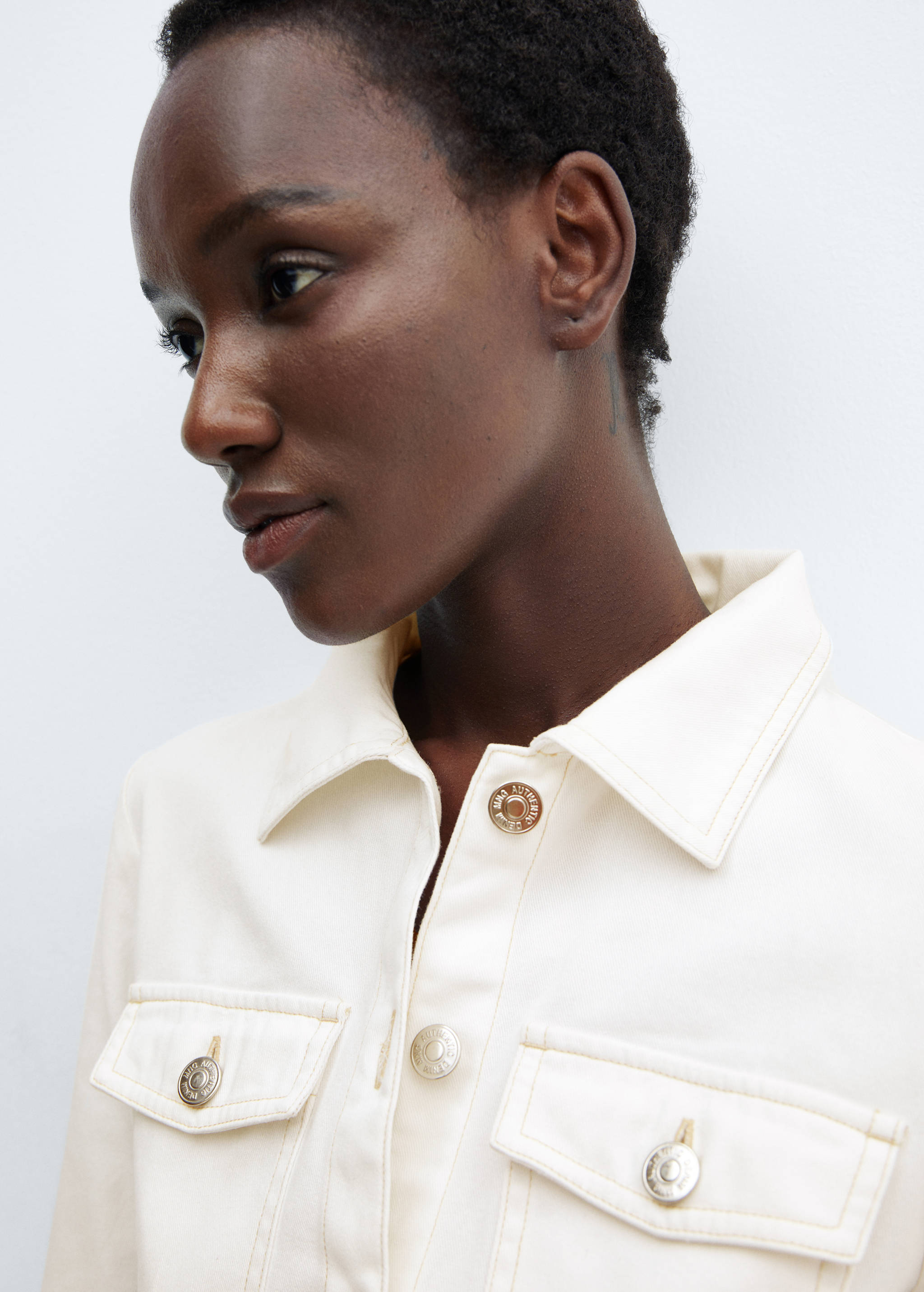 Robe en jean boutons - Détail de l'article 1