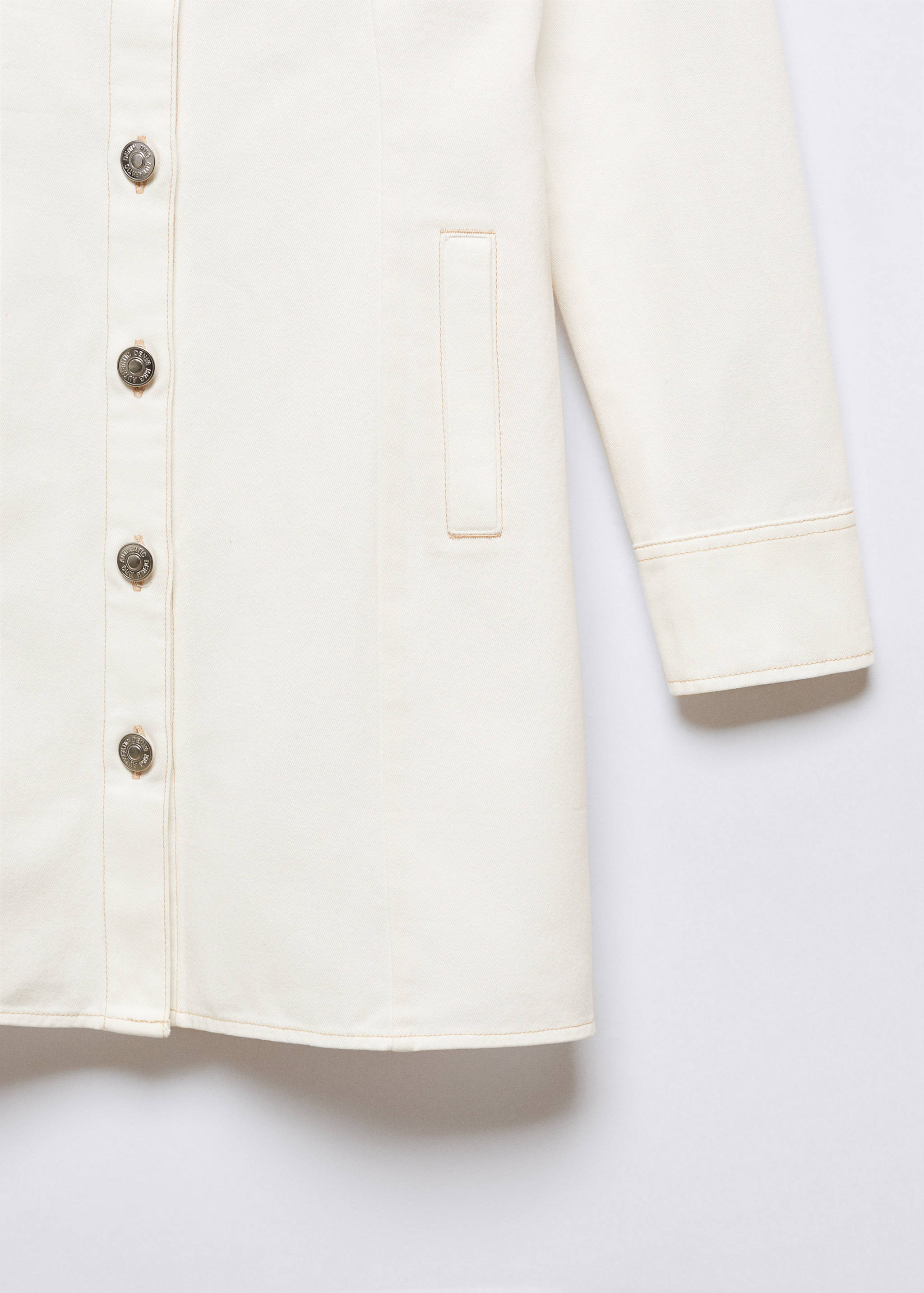 Robe en jean boutons - Détail de l'article 8