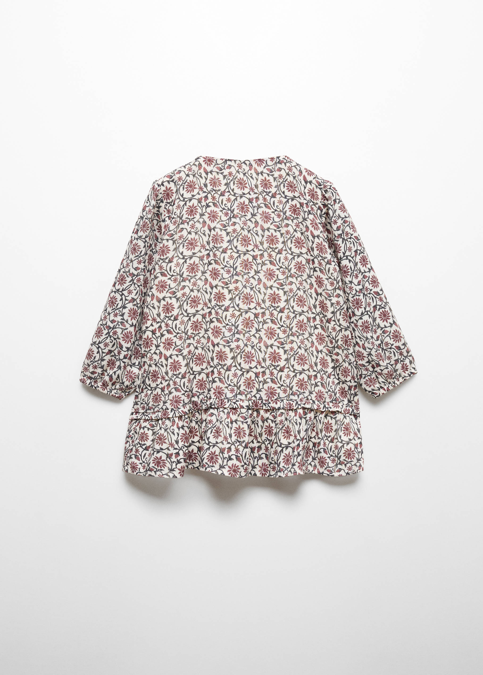 Floral dress - Reverse of the article