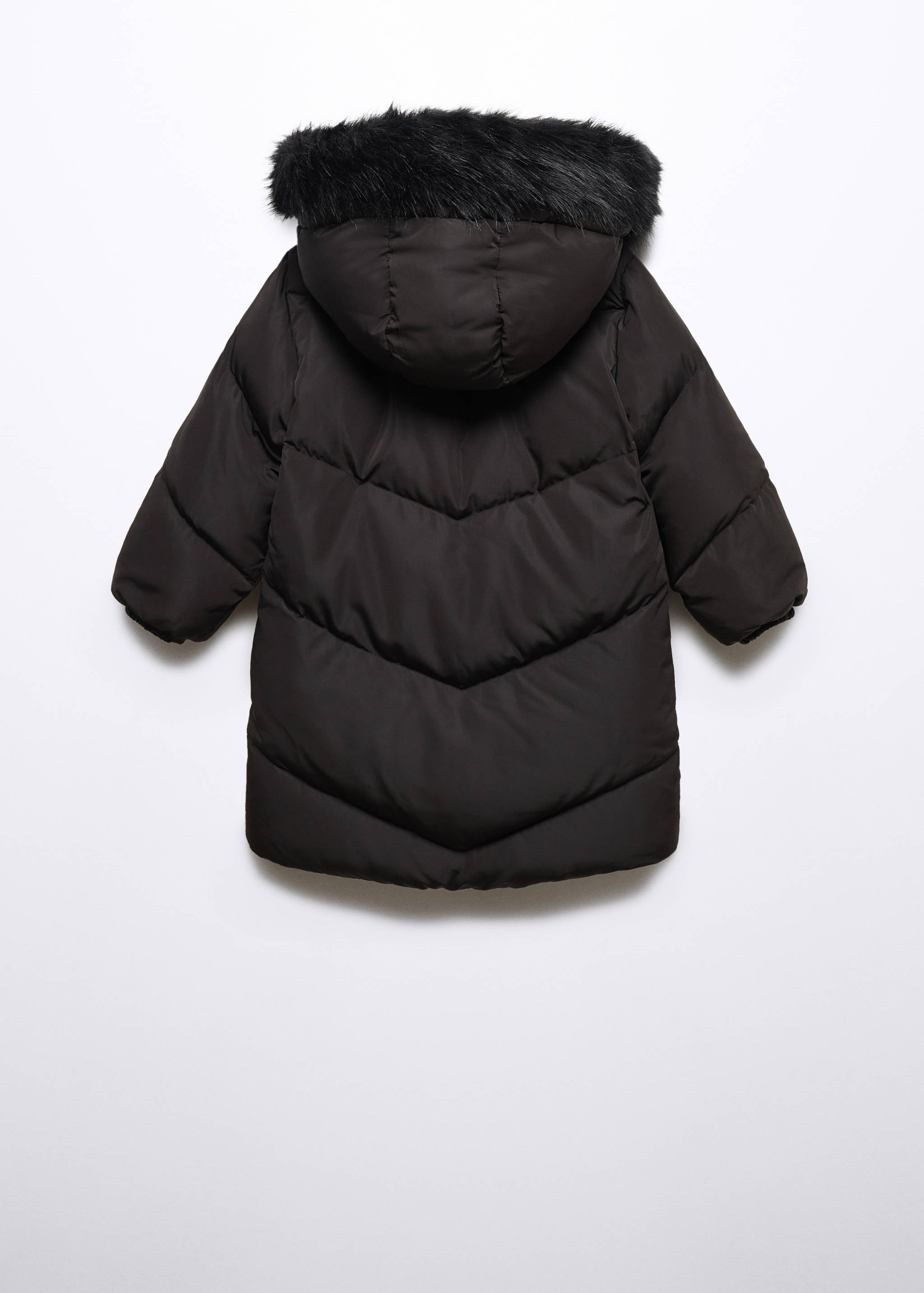 Anorak plume matelassé - Verso de l’article