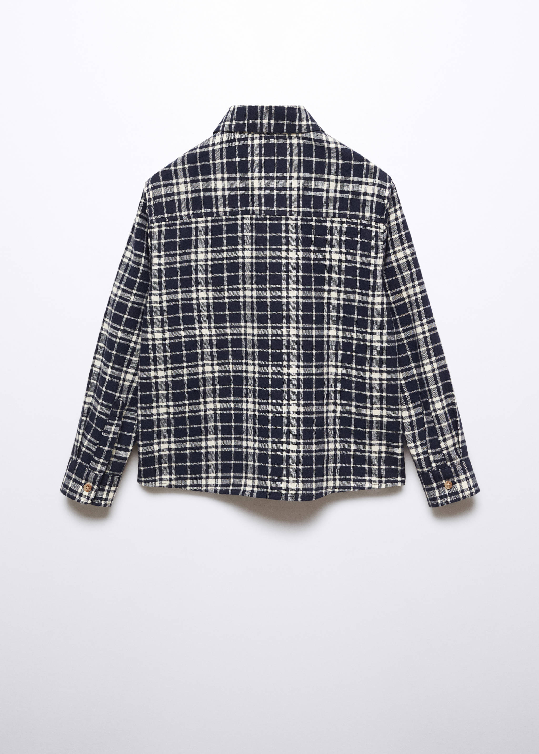 Regular-fit check shirt - Reverse of the article