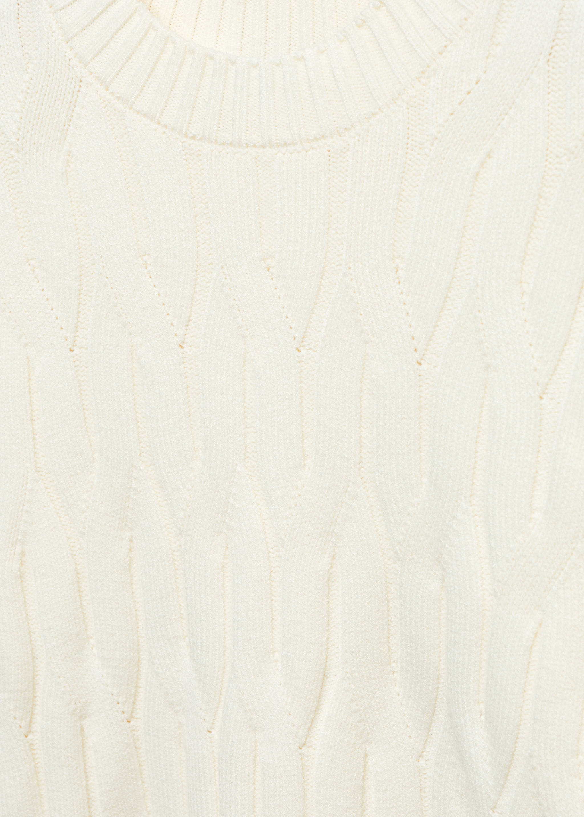 Pull-over laine mélangée torsades - Détail de l'article 8