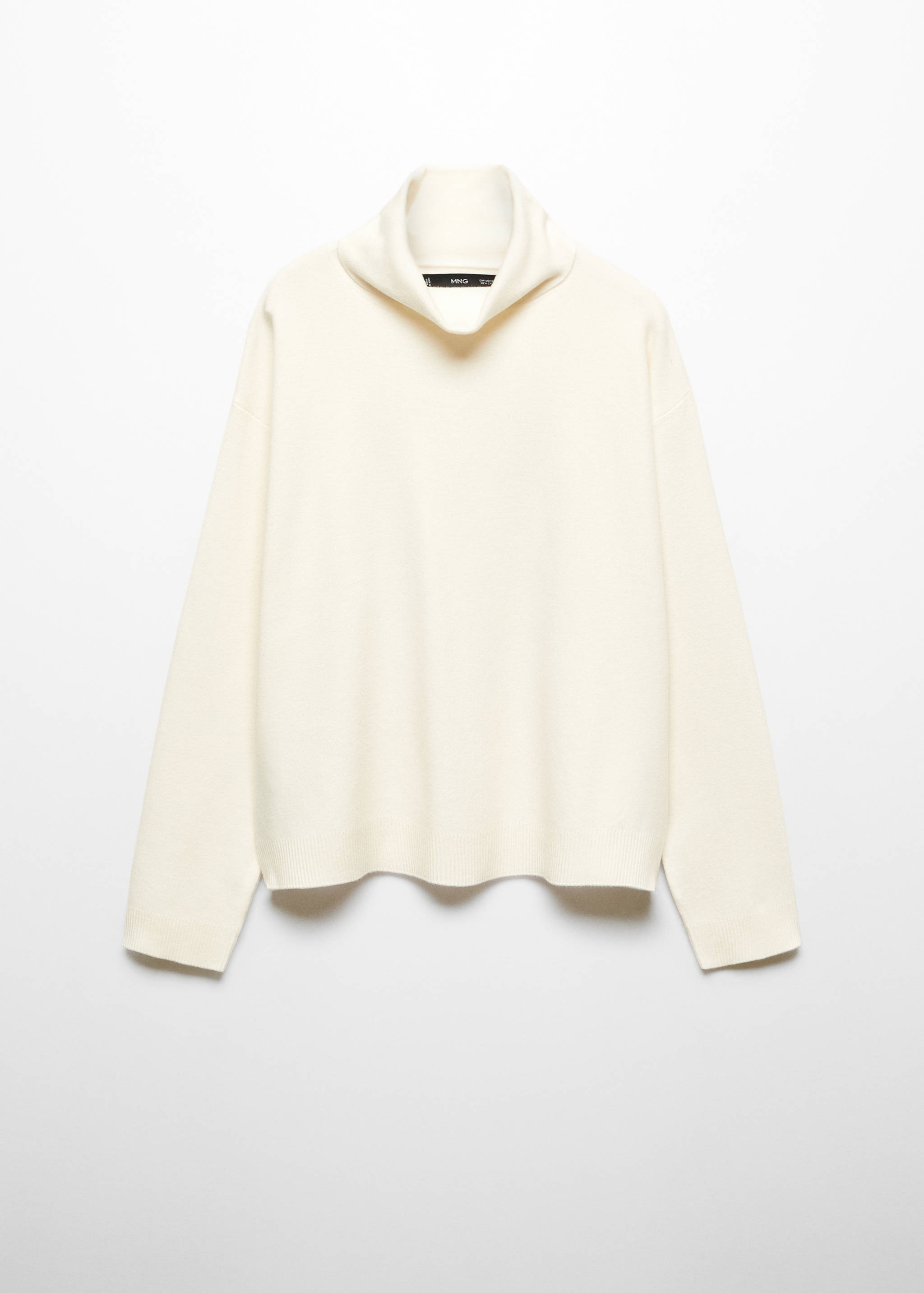 Oversized perkins neck sweater - Article without model