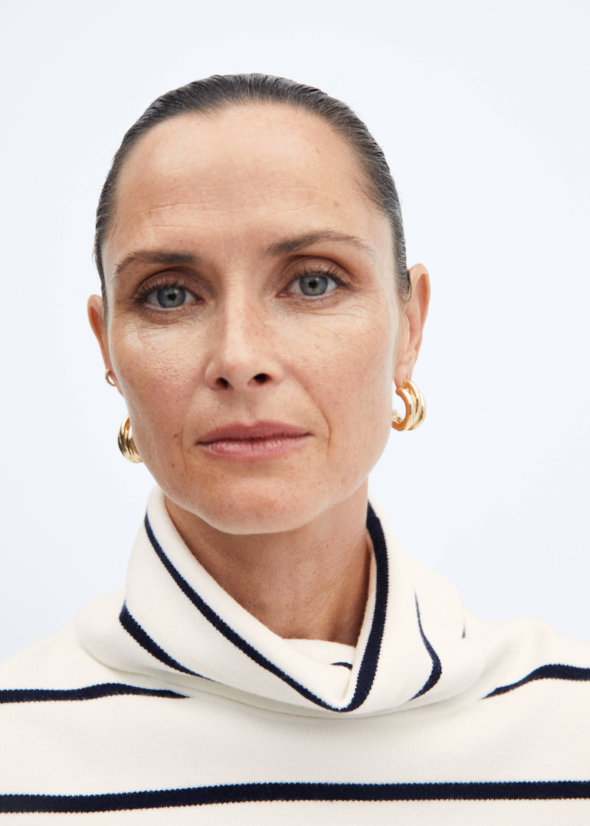 Oversized perkins neck sweater - Details of the article 1