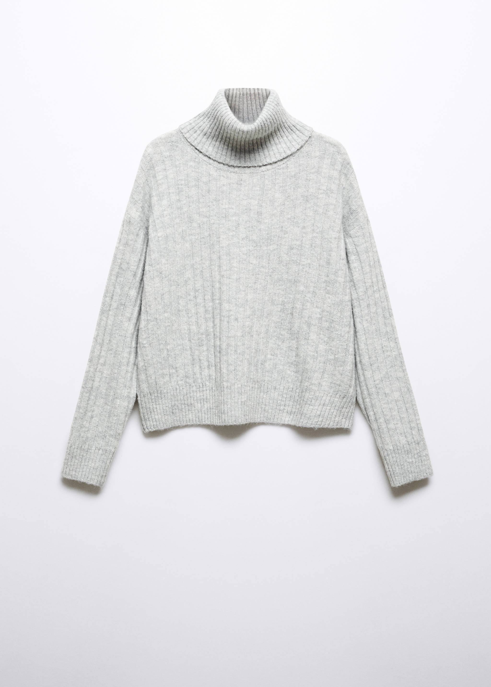 Rolled neck cable sweater - Article without model