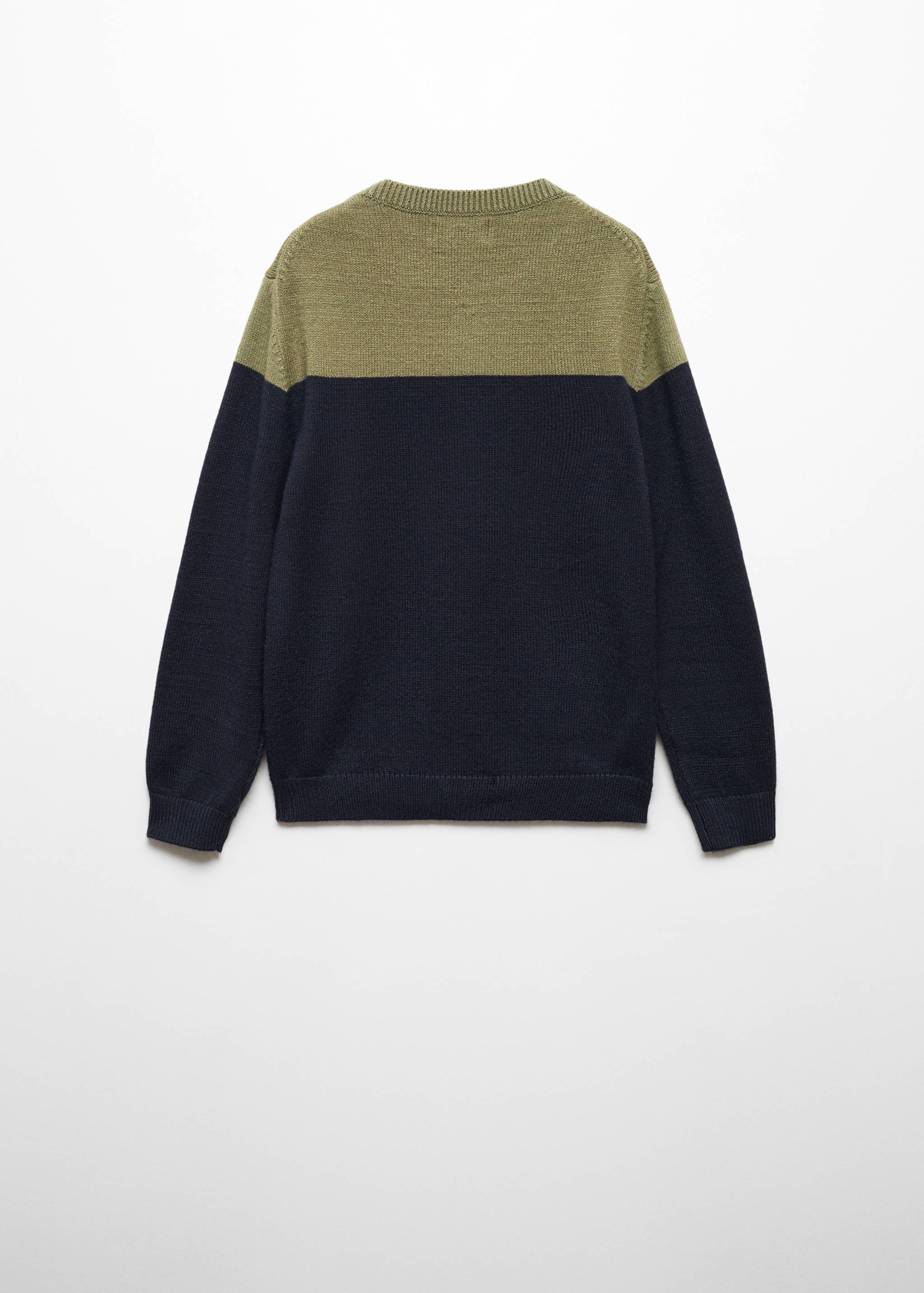 Πουλόβερ πλεκτό φίνο - Πίσω όψη προϊόντος