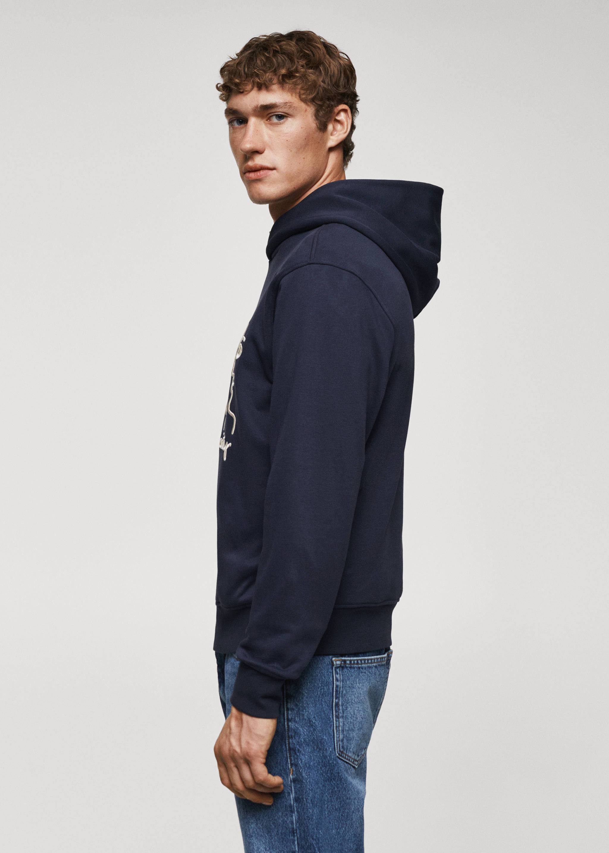 Sweat-shirt capuche broderie - Détail de l'article 2