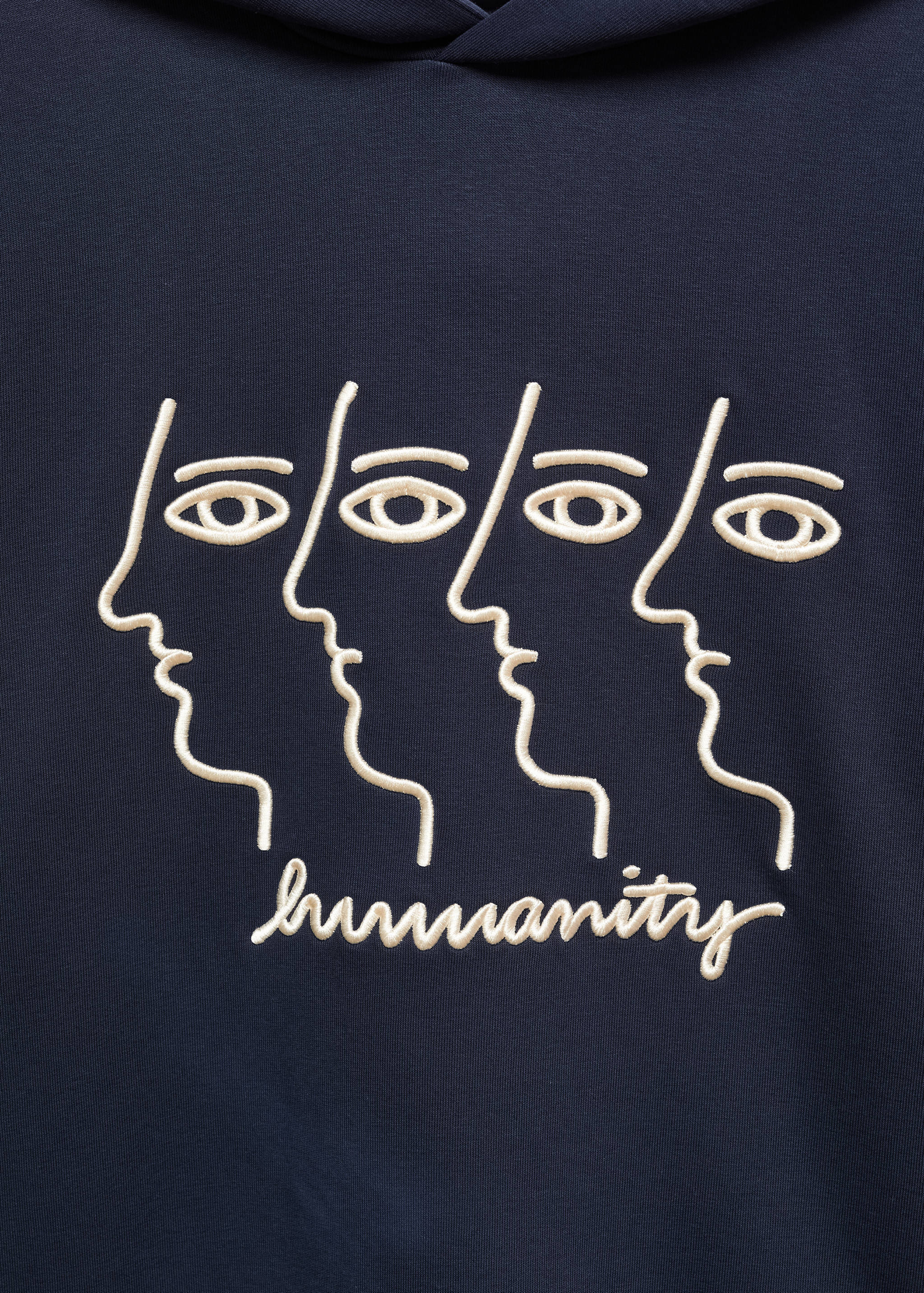 Sweat-shirt capuche broderie - Détail de l'article 8