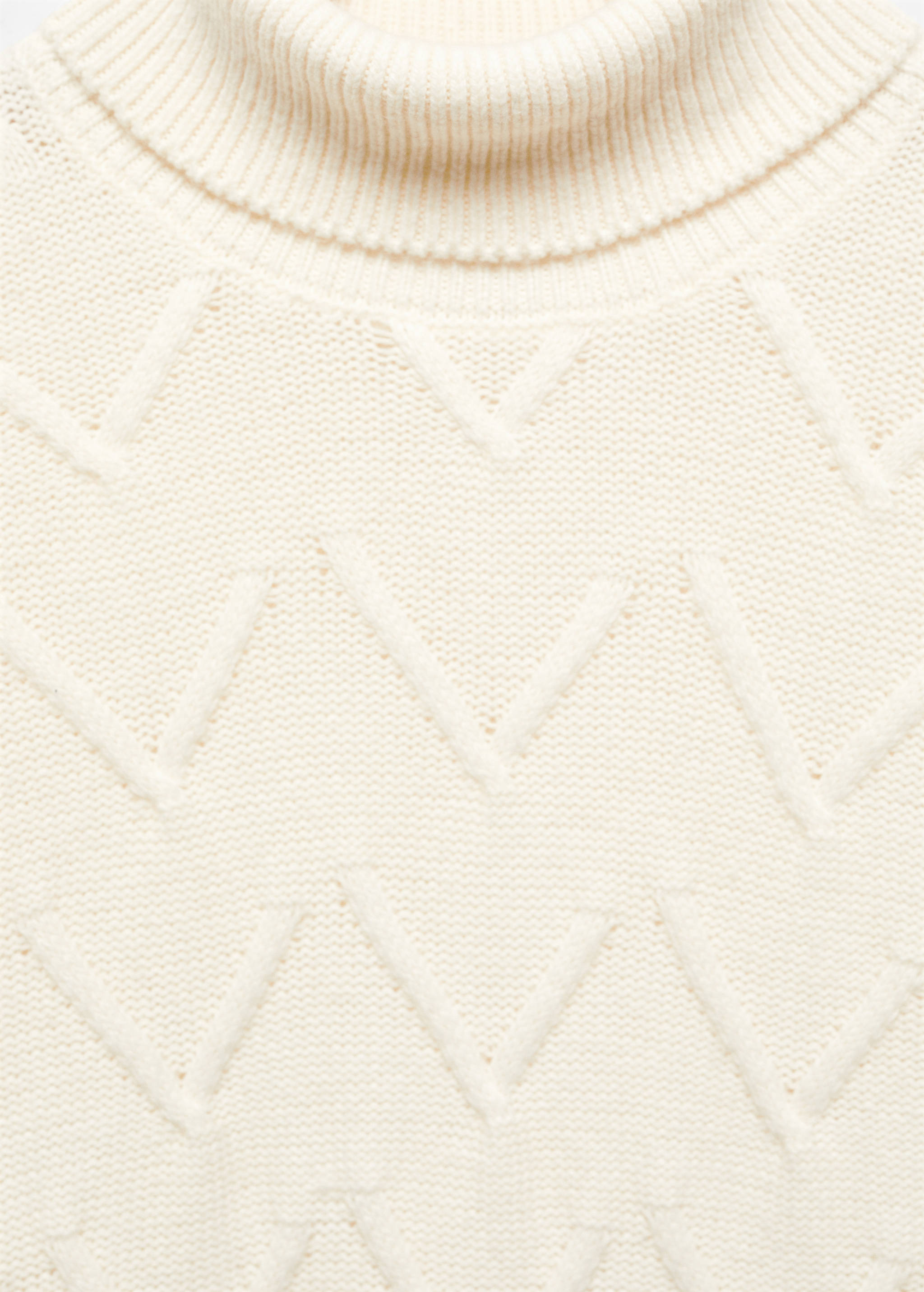 Structured wool sweater - Details of the article 8