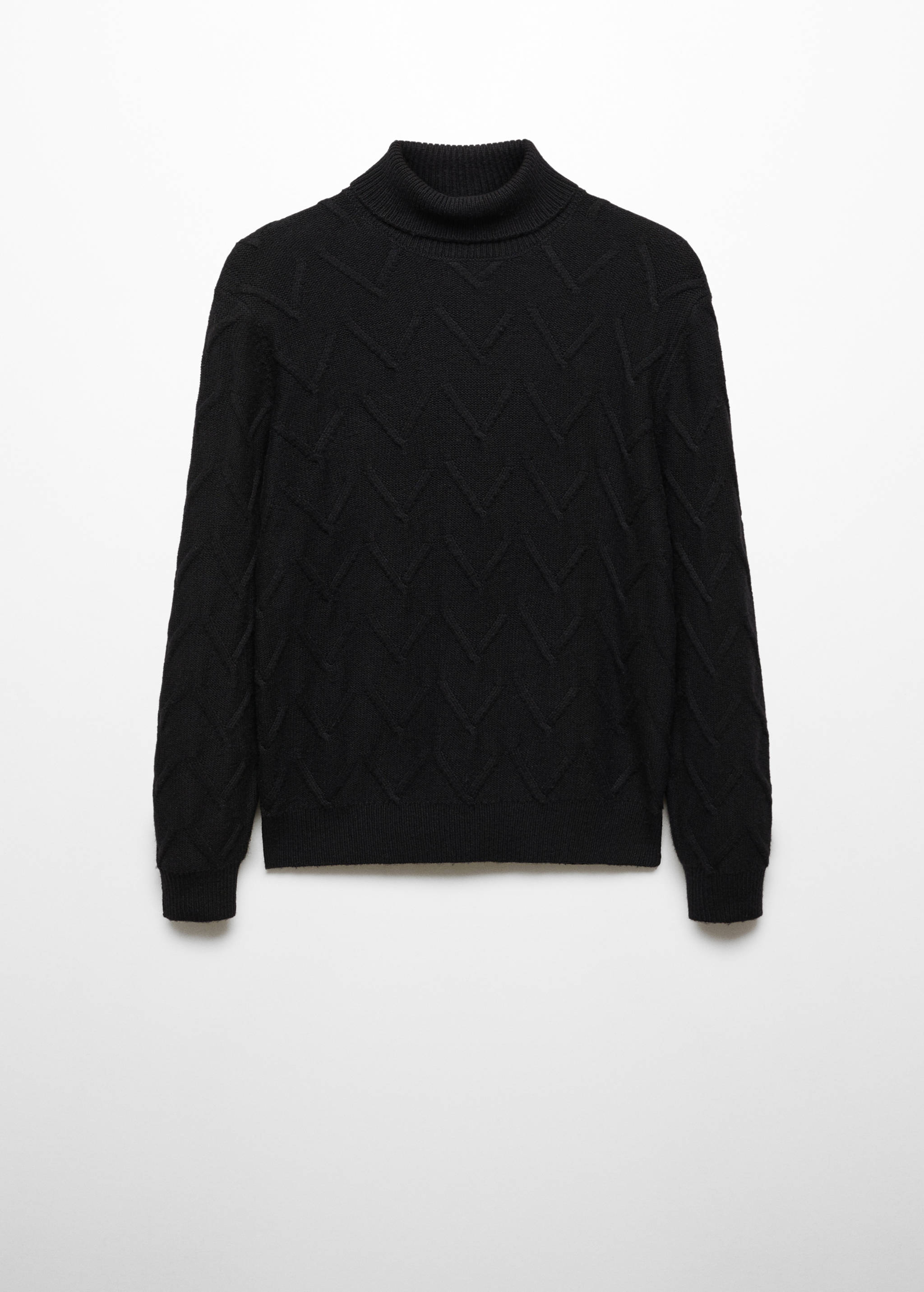 Pull structuré laine - Article sans modèle