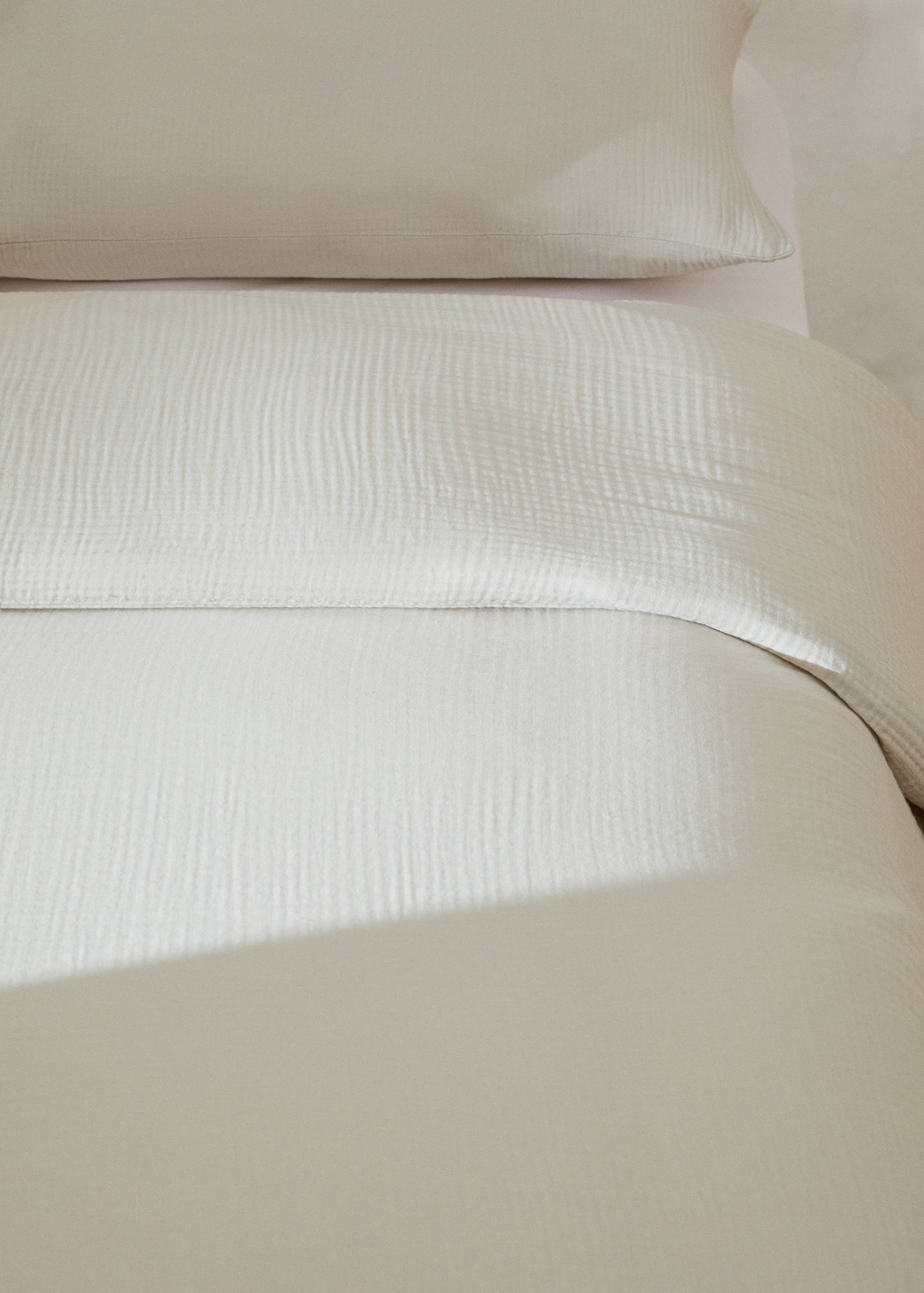 Bettbezug aus Baumwoll-Gaze für 135 cm Bett - Detail des Artikels 7