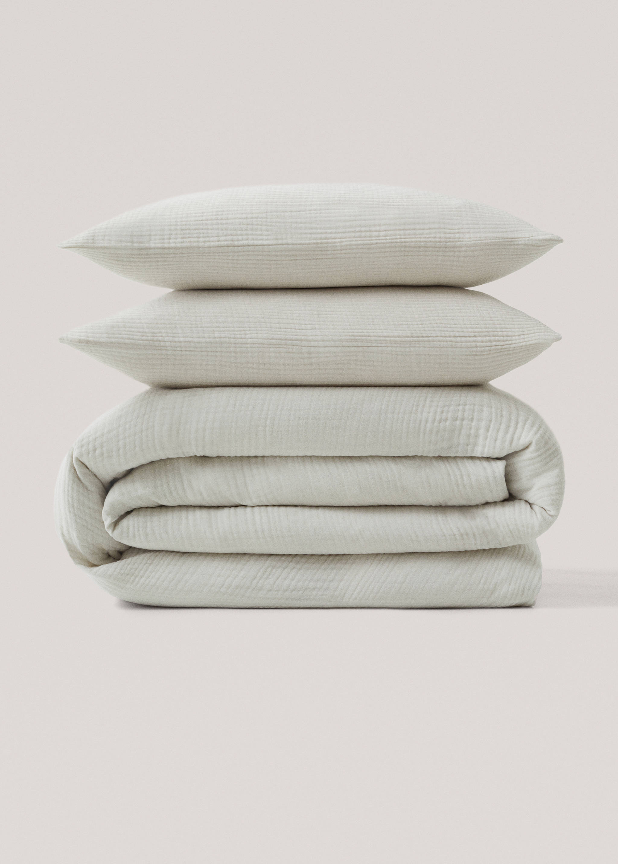 Bettbezug aus Baumwoll-Gaze für 135 cm Bett - Artikel ohne Model