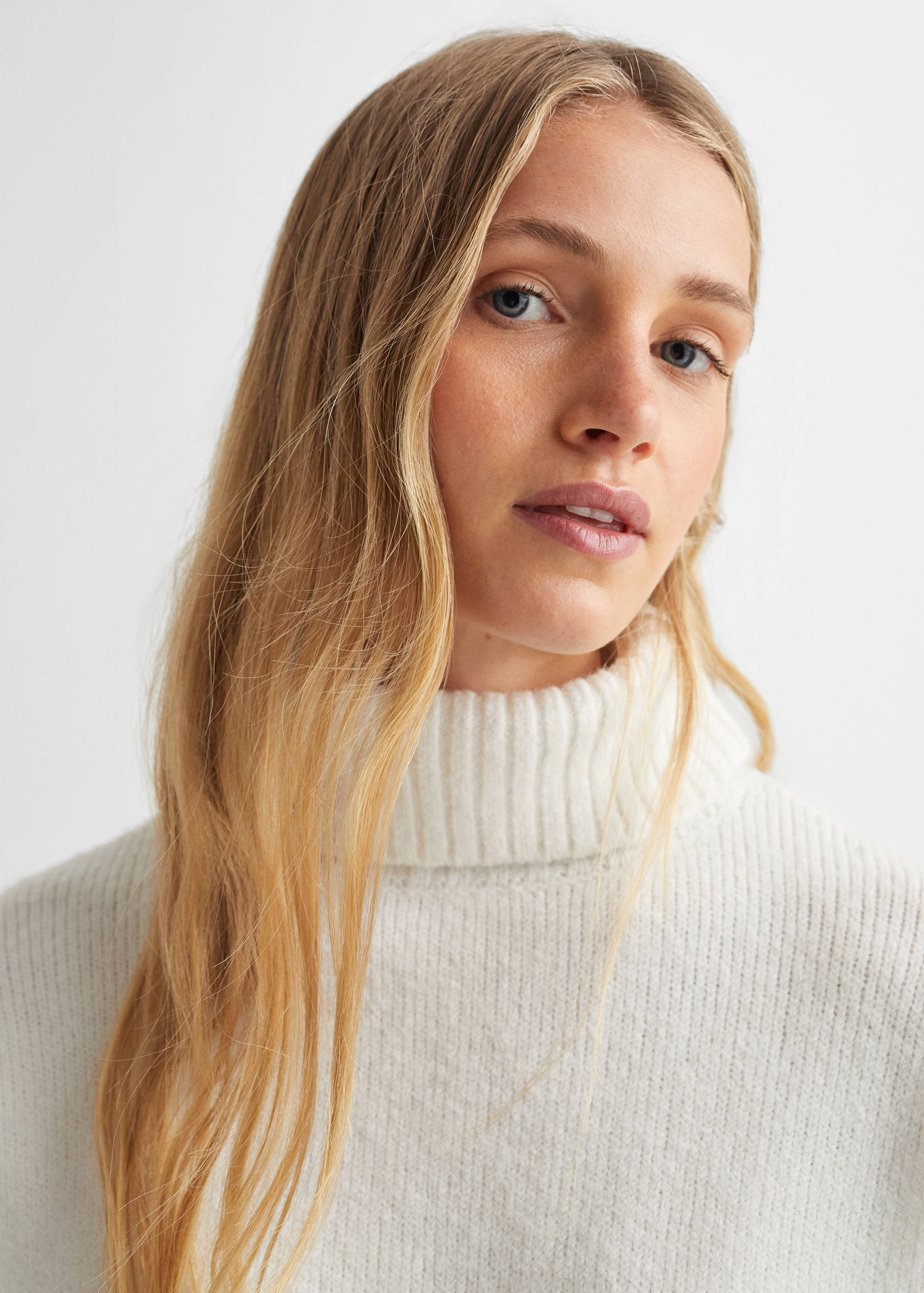 Jersey punto cuello alto - Detalle del artículo 1