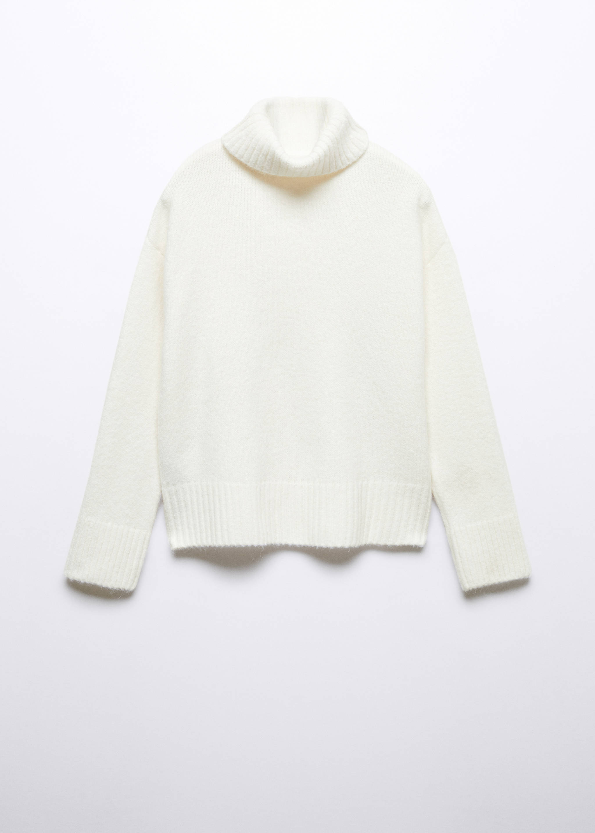 Jersey punto cuello alto - Artículo sin modelo