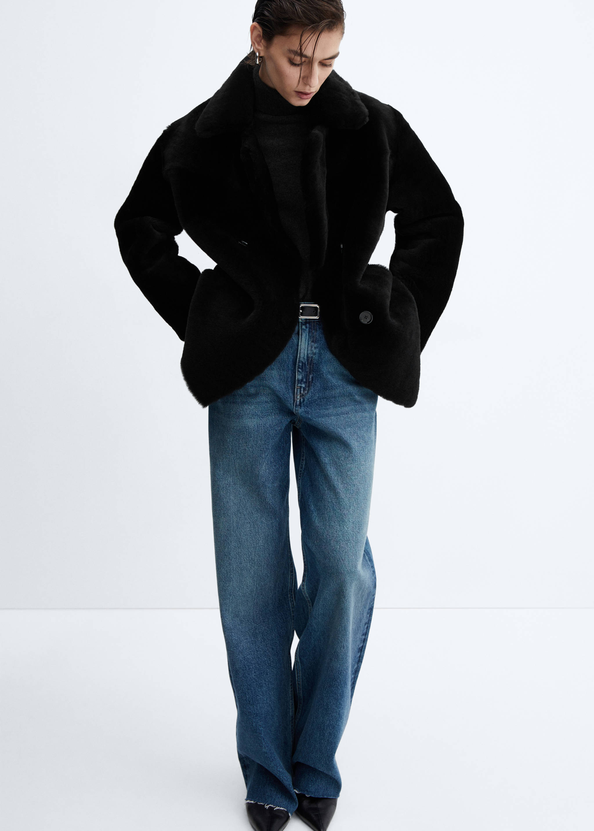 Натуральная дубленка - Деталь изделия 2