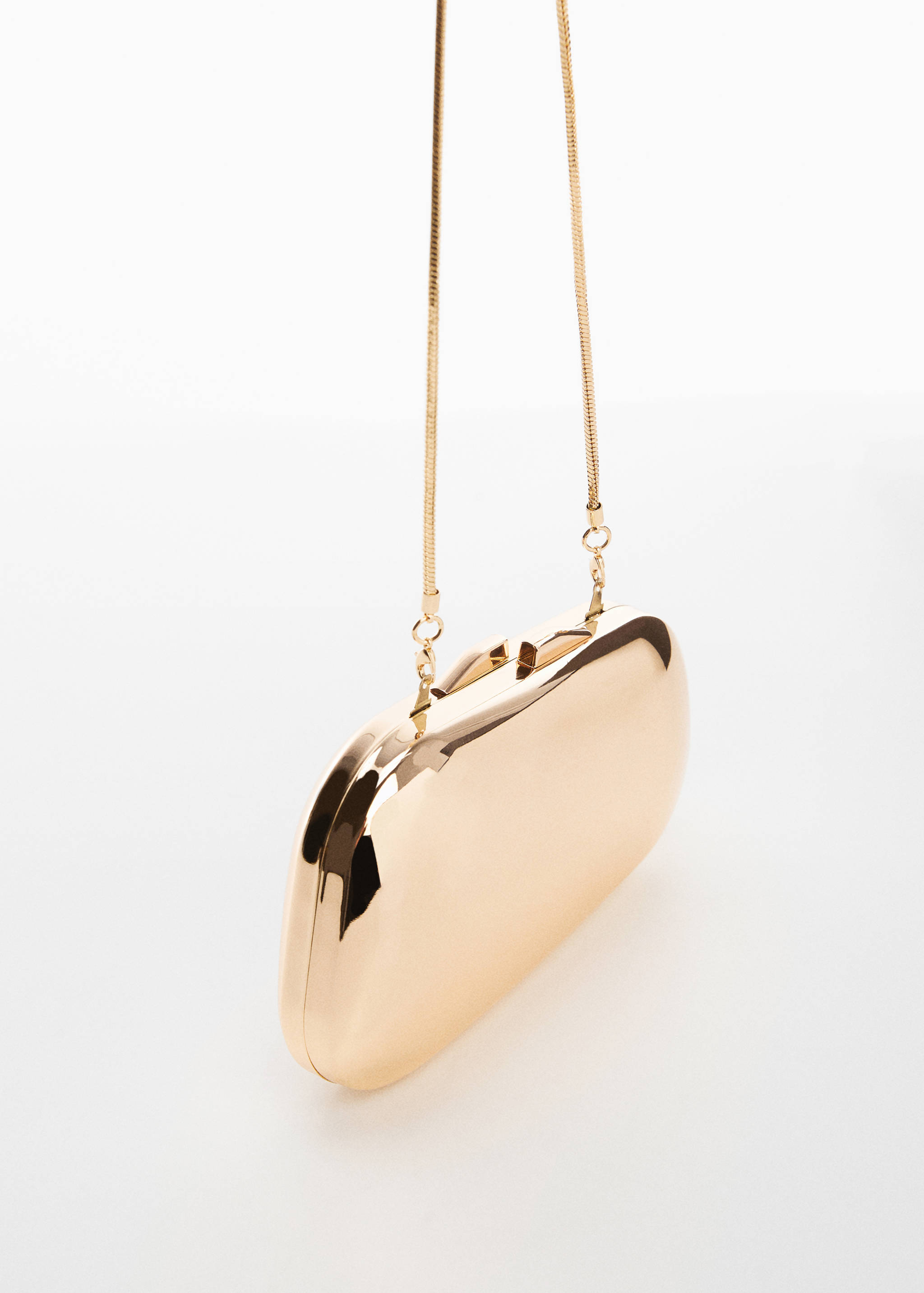 Metallic clutch bag - Medium plane