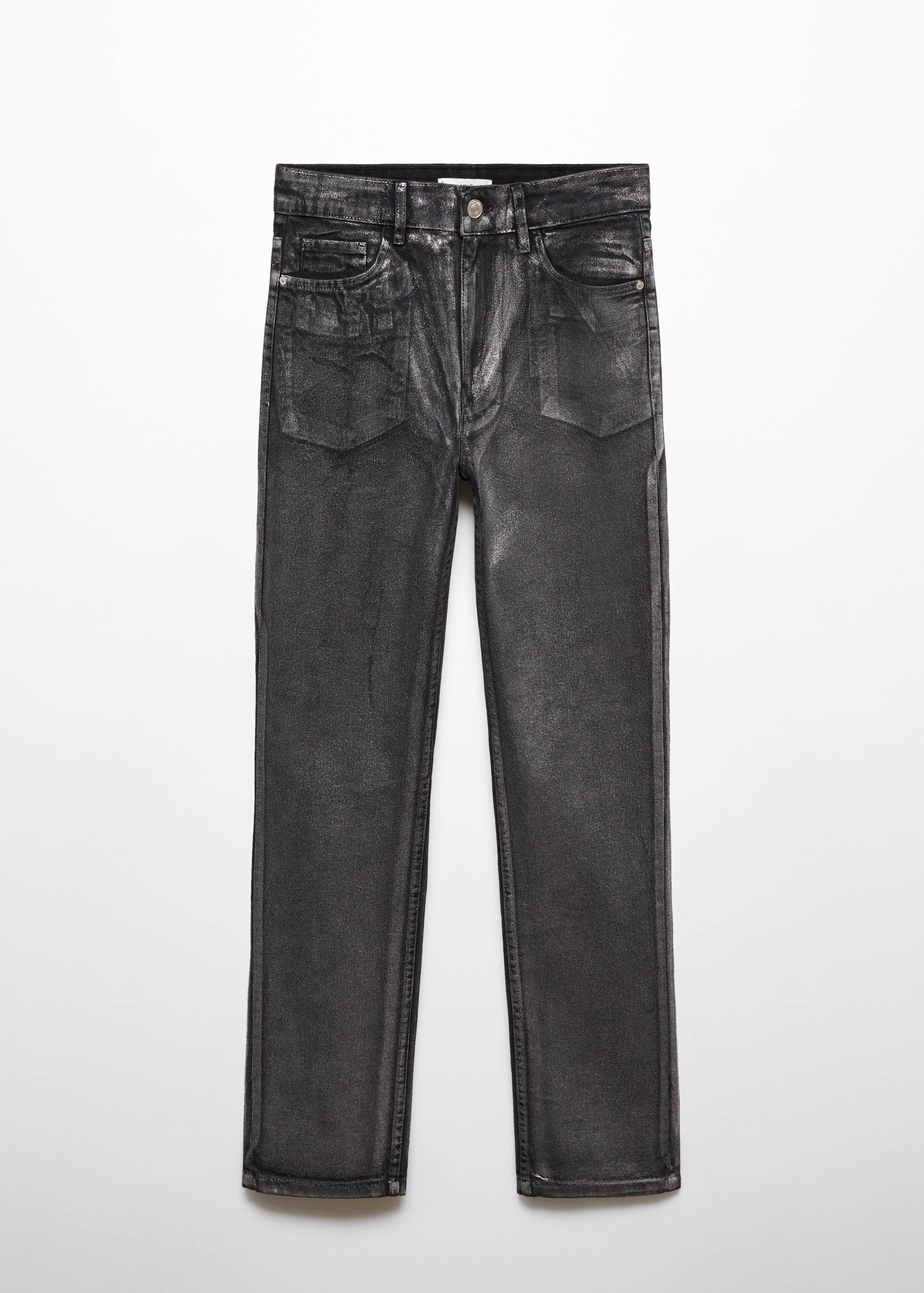 Straight foil jeans - Article without model