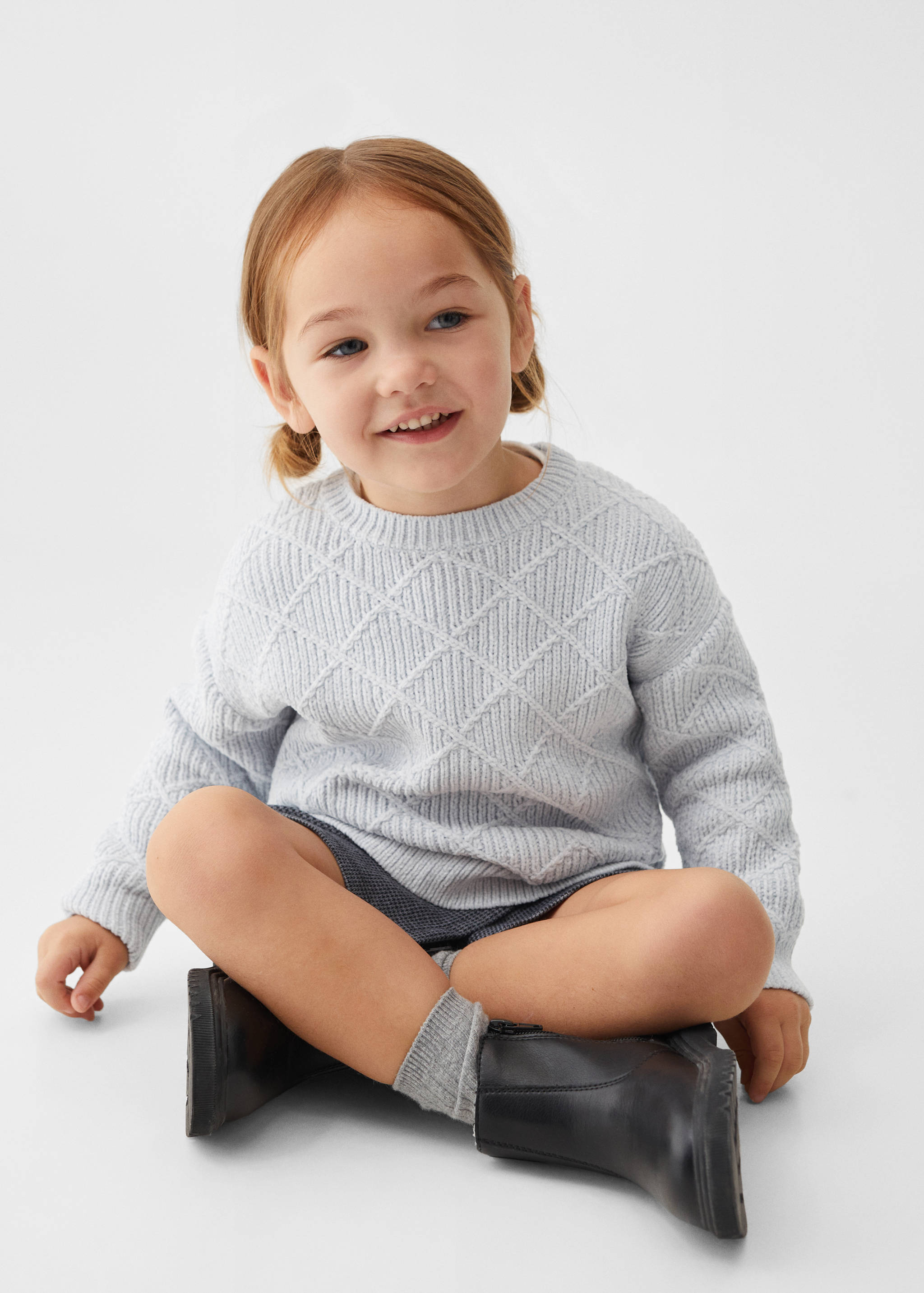 Chenille knit sweater - Details of the article 2