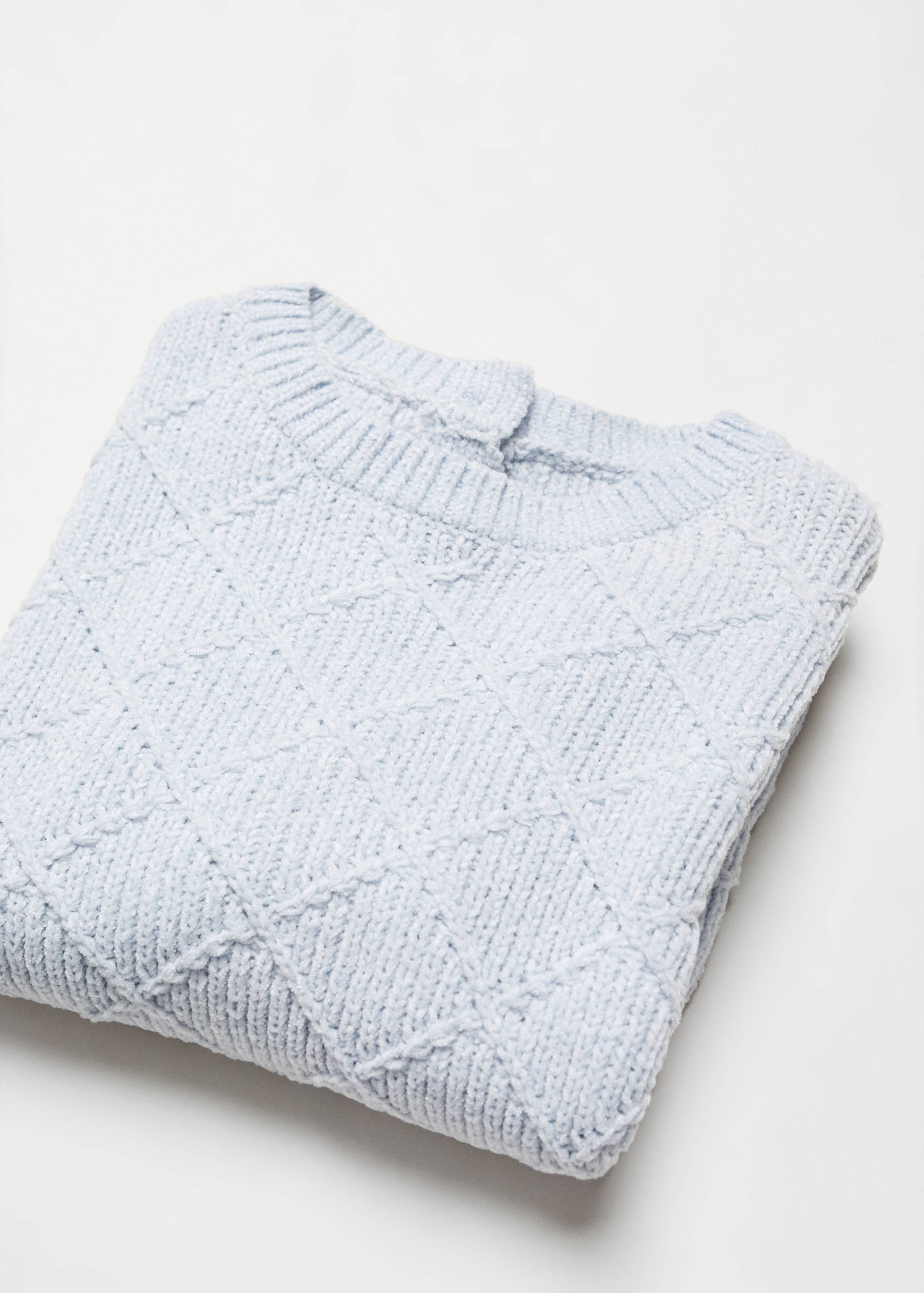 Chenille knit sweater - Details of the article 8