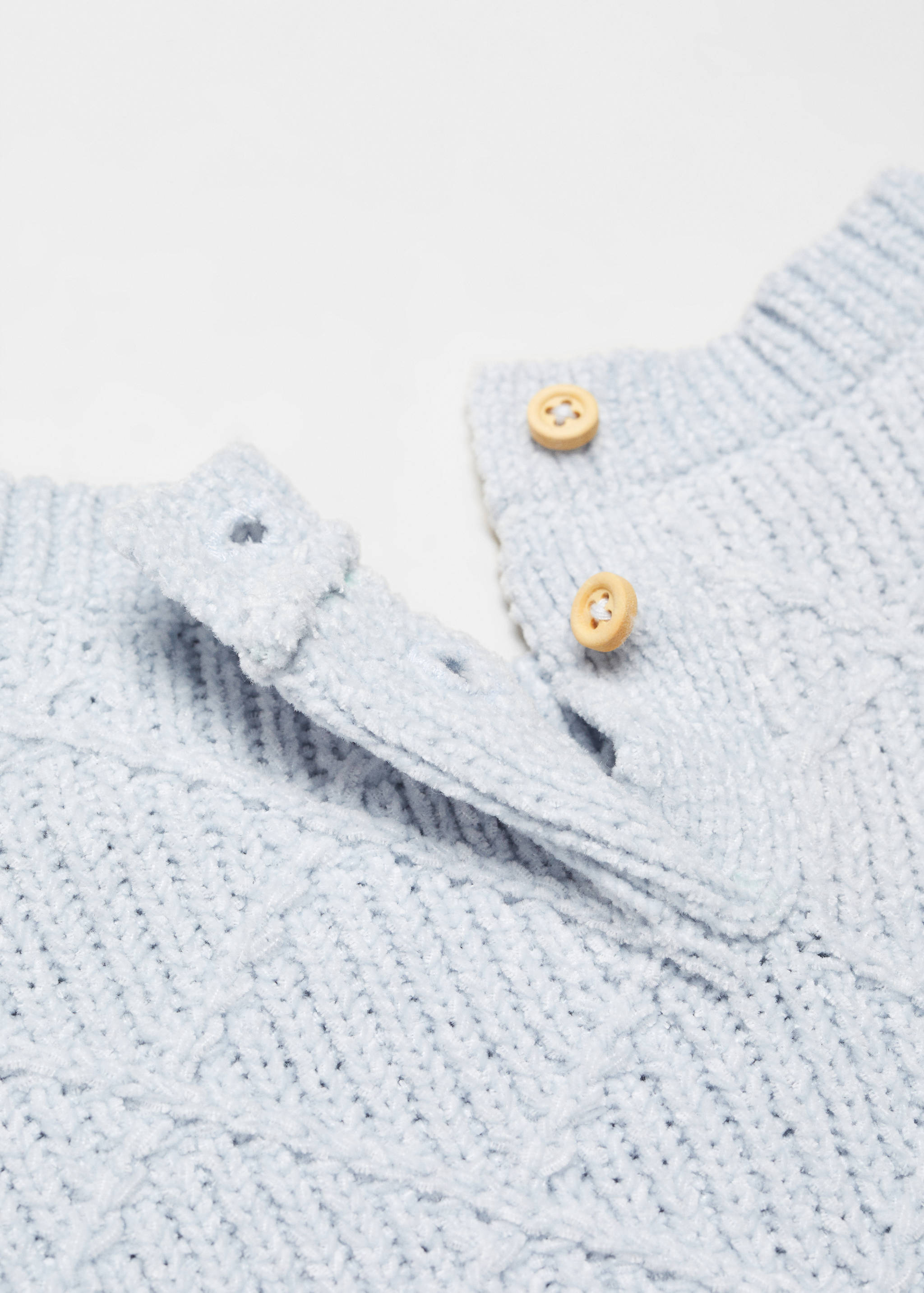 Chenille knit sweater - Details of the article 0
