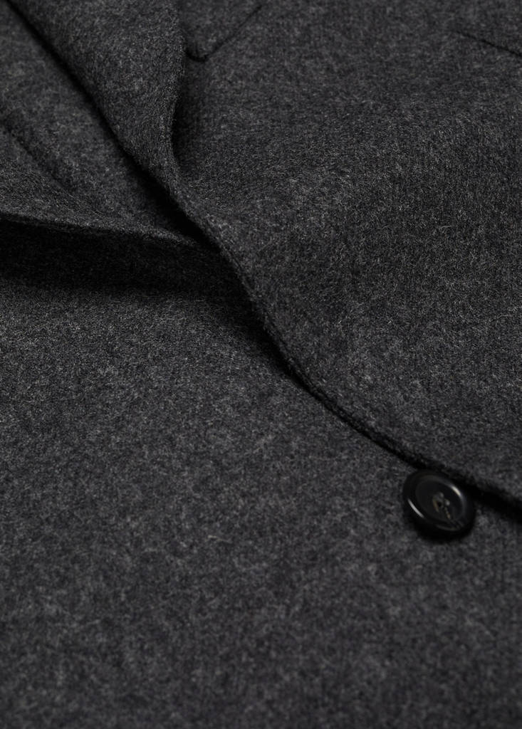 Virgin wool combined blazer — Grey