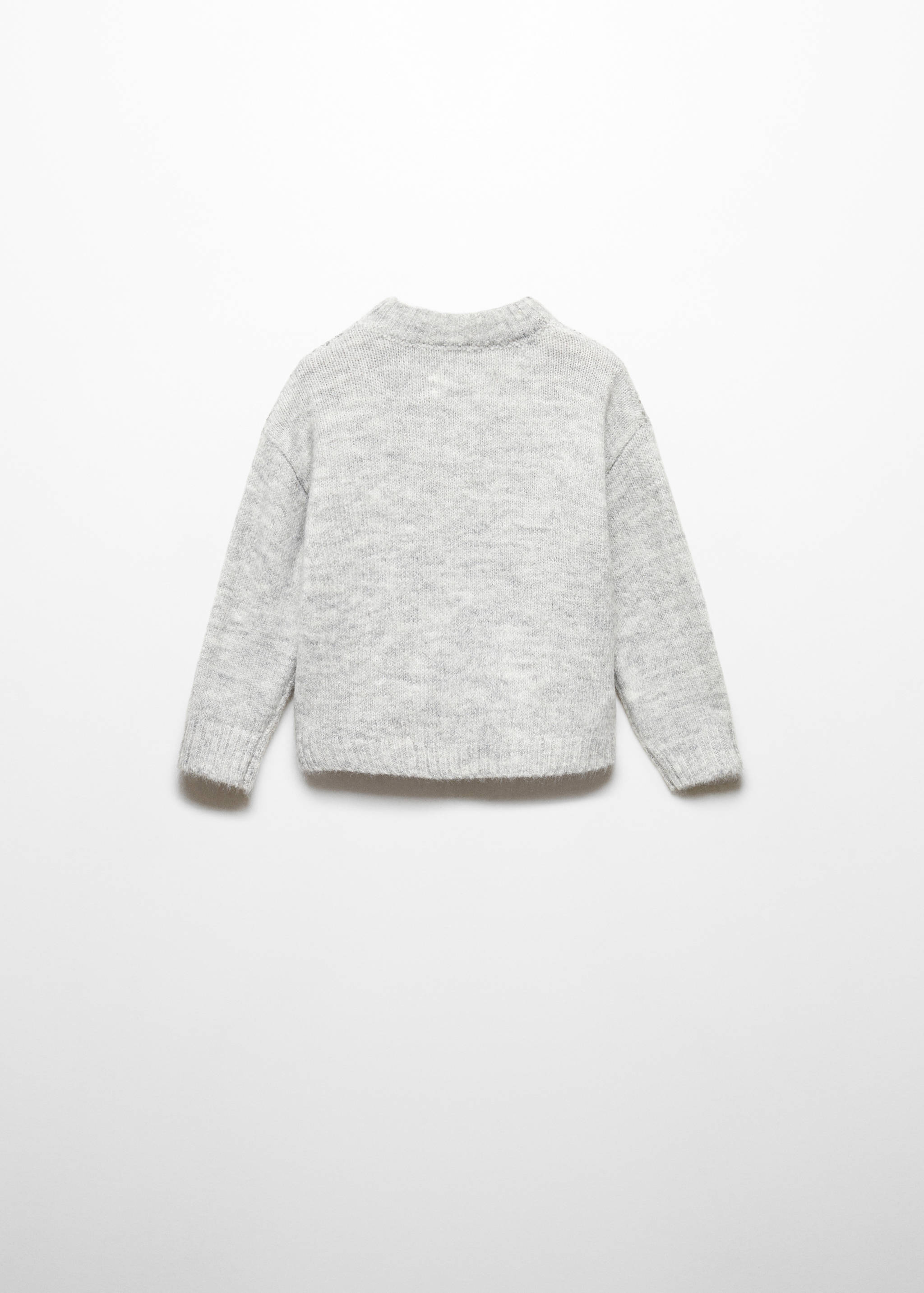 Sequin sweater - Reverse of the article