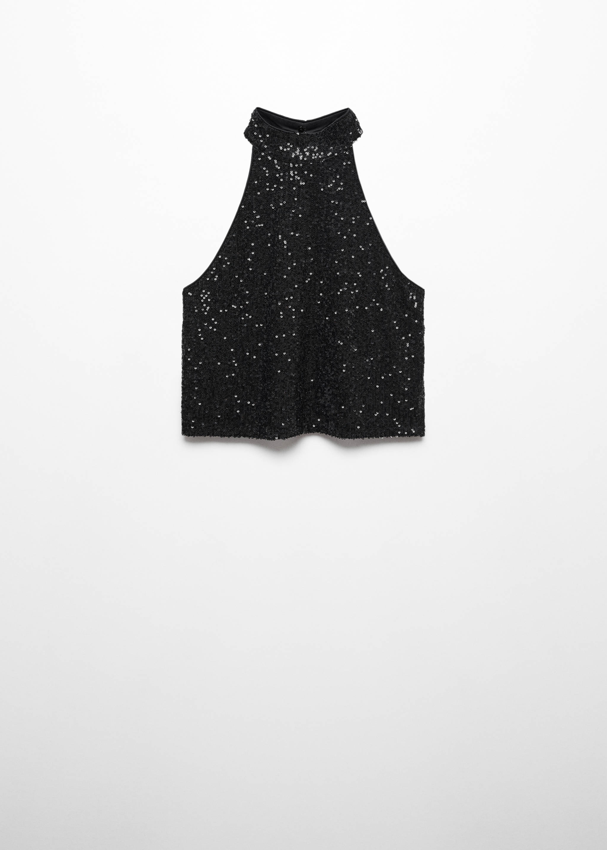 Sequined halter top - Article without model