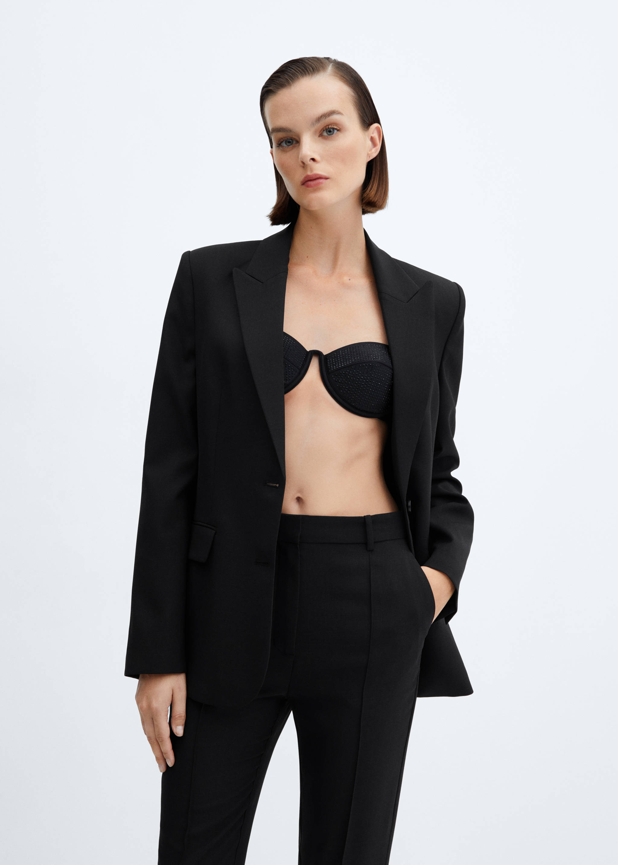 Soutien-gorge à armatures strass - Plan moyen