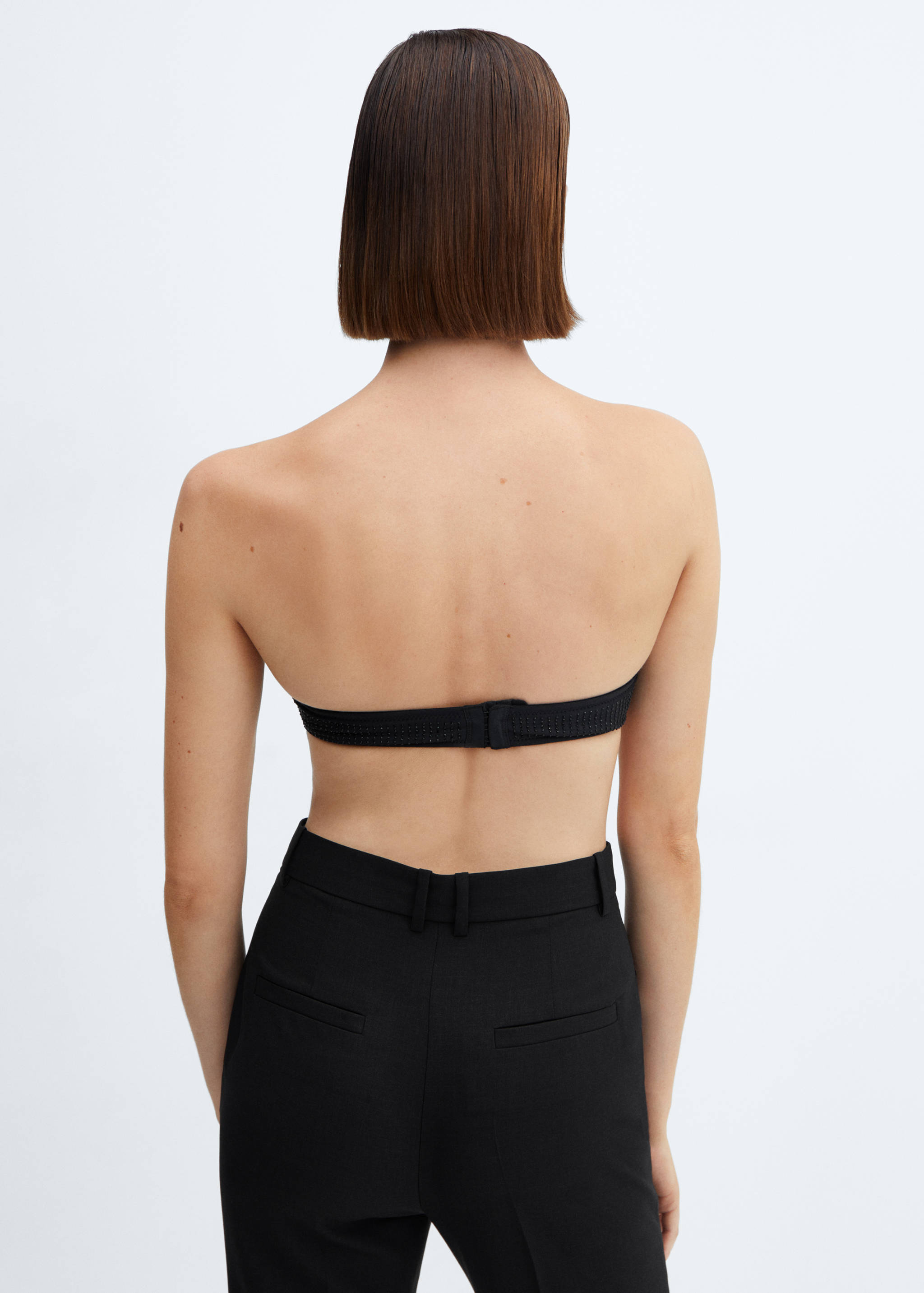 Soutien-gorge à armatures strass - Verso de l’article