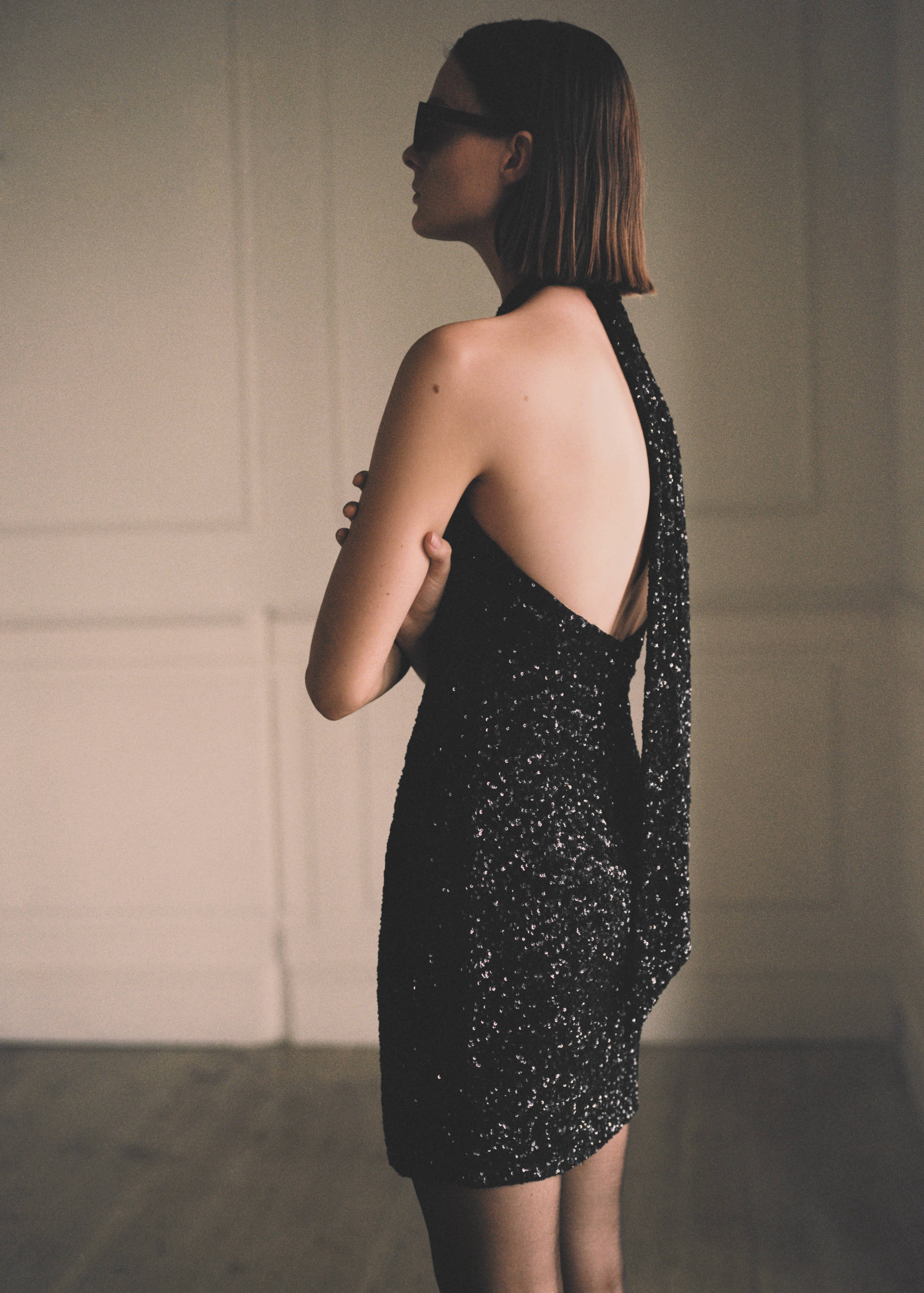 Robe sequins à emmanchures américaines - Détail de l'article 6