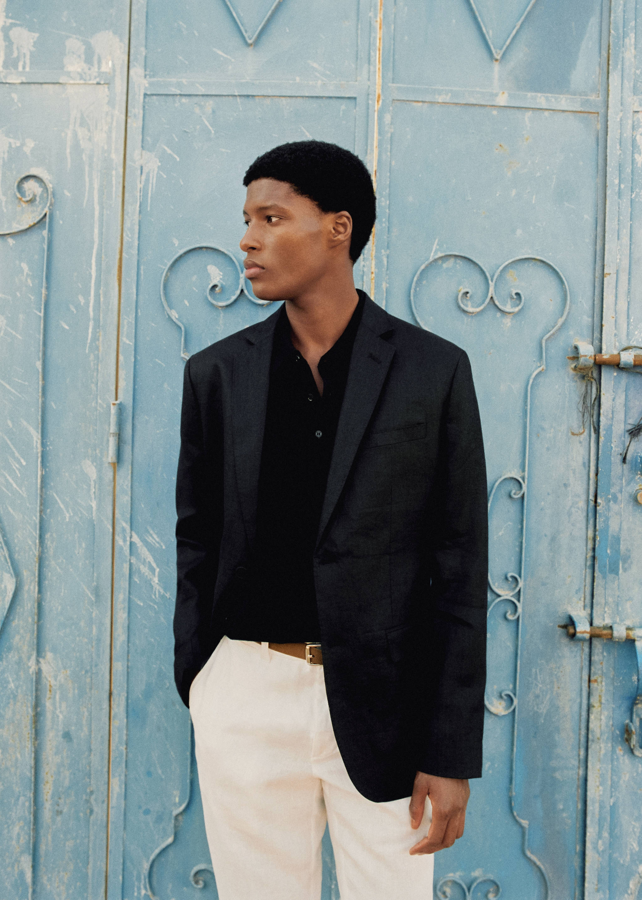 Veste costume 100 % lin - Détail de l'article 5