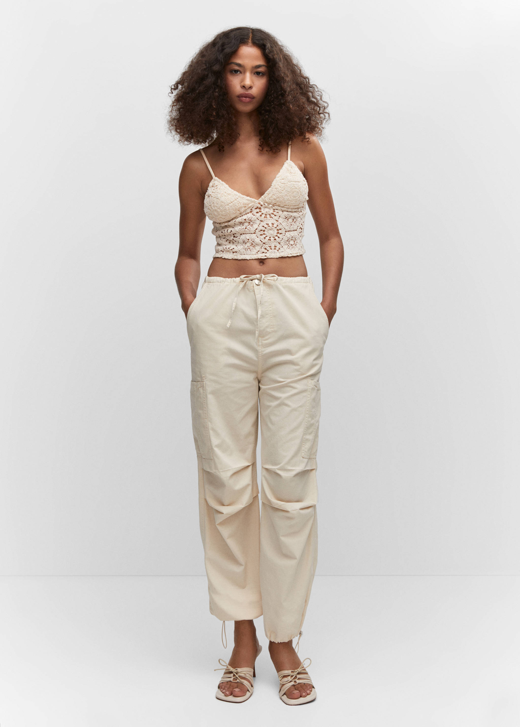 Crochet crop top - General plane