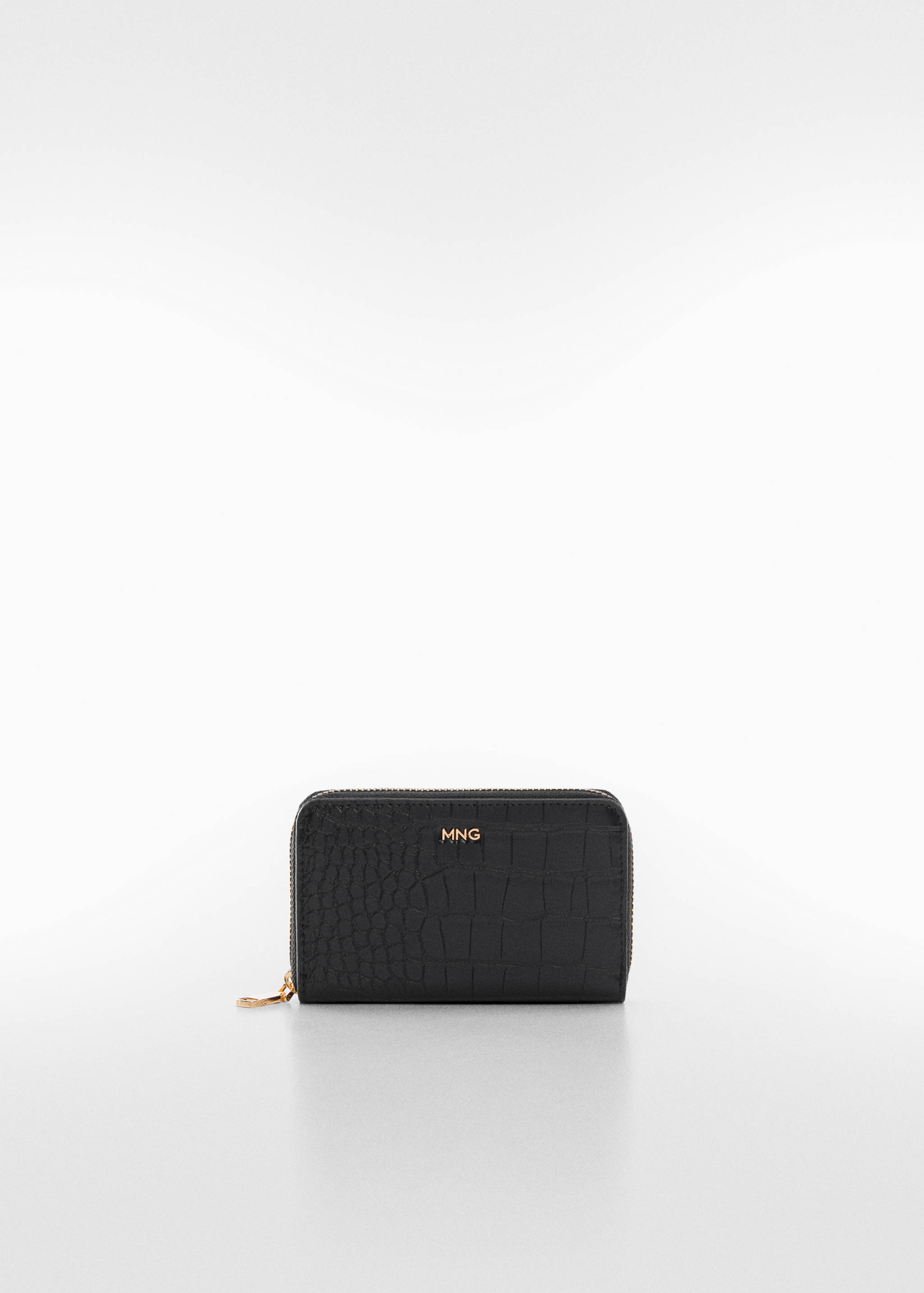 Animal print effect wallet - Article without model