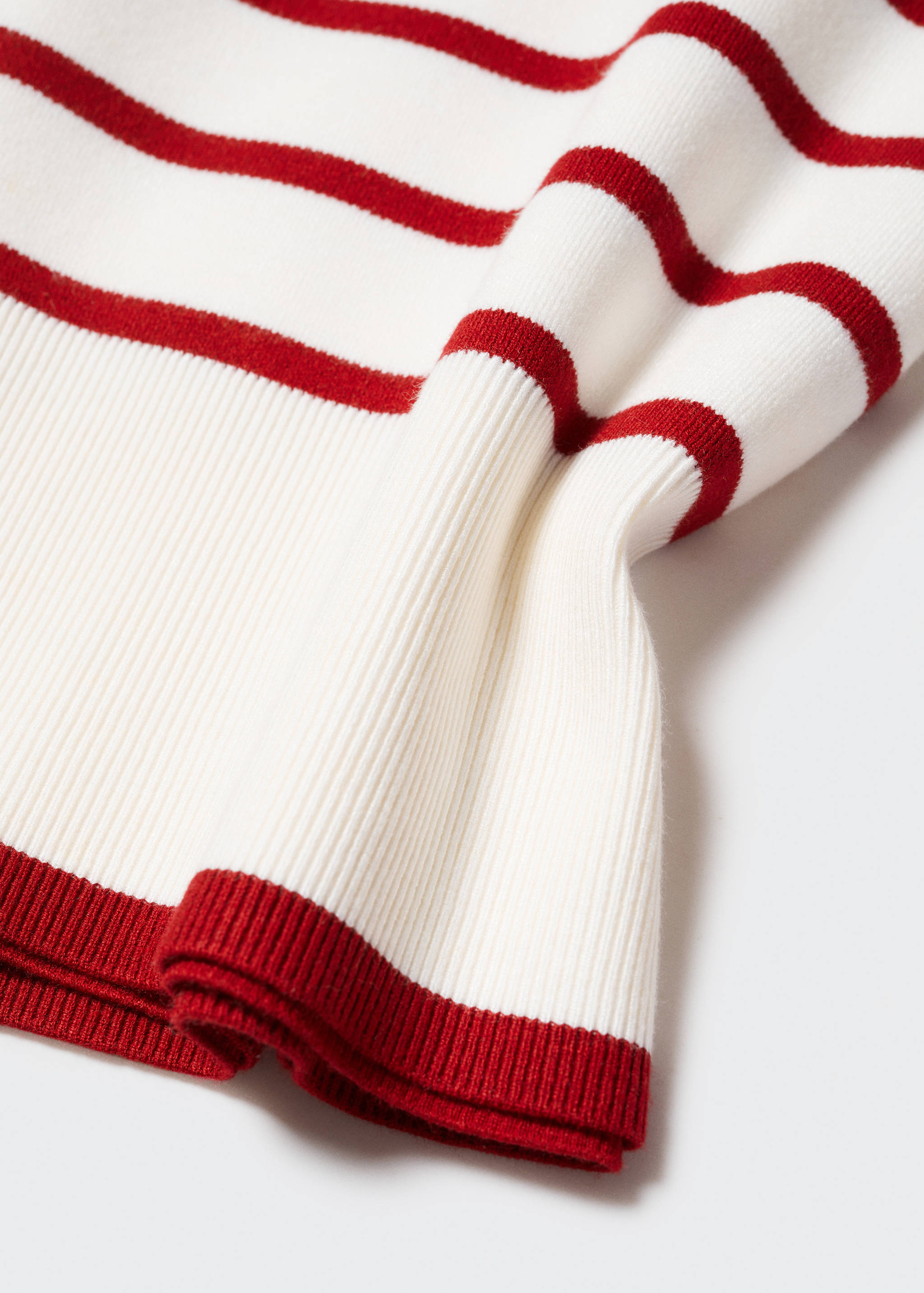 Oversized striped sweater - Details of the article 8
