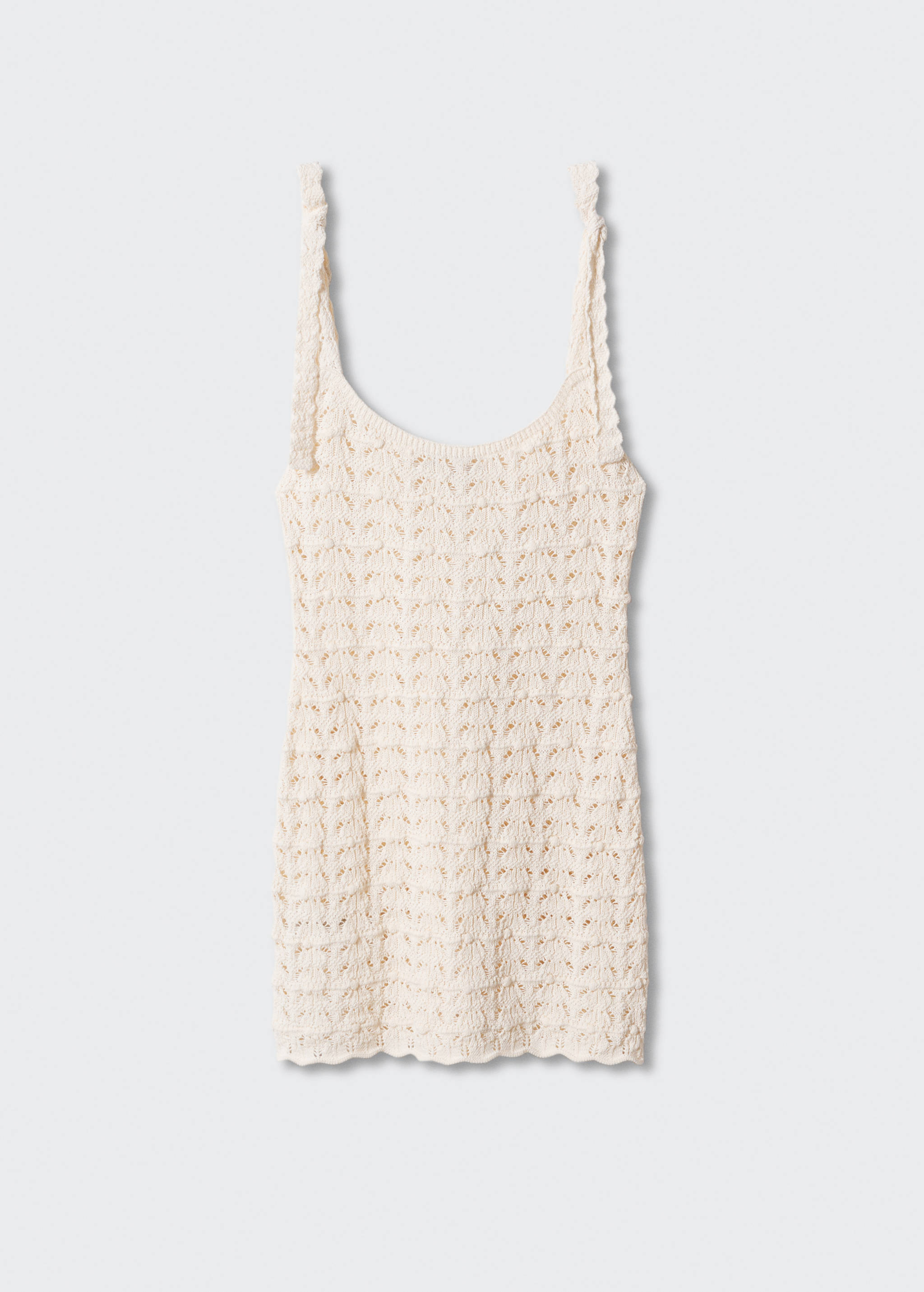 Crochet dress with ties - Article without model