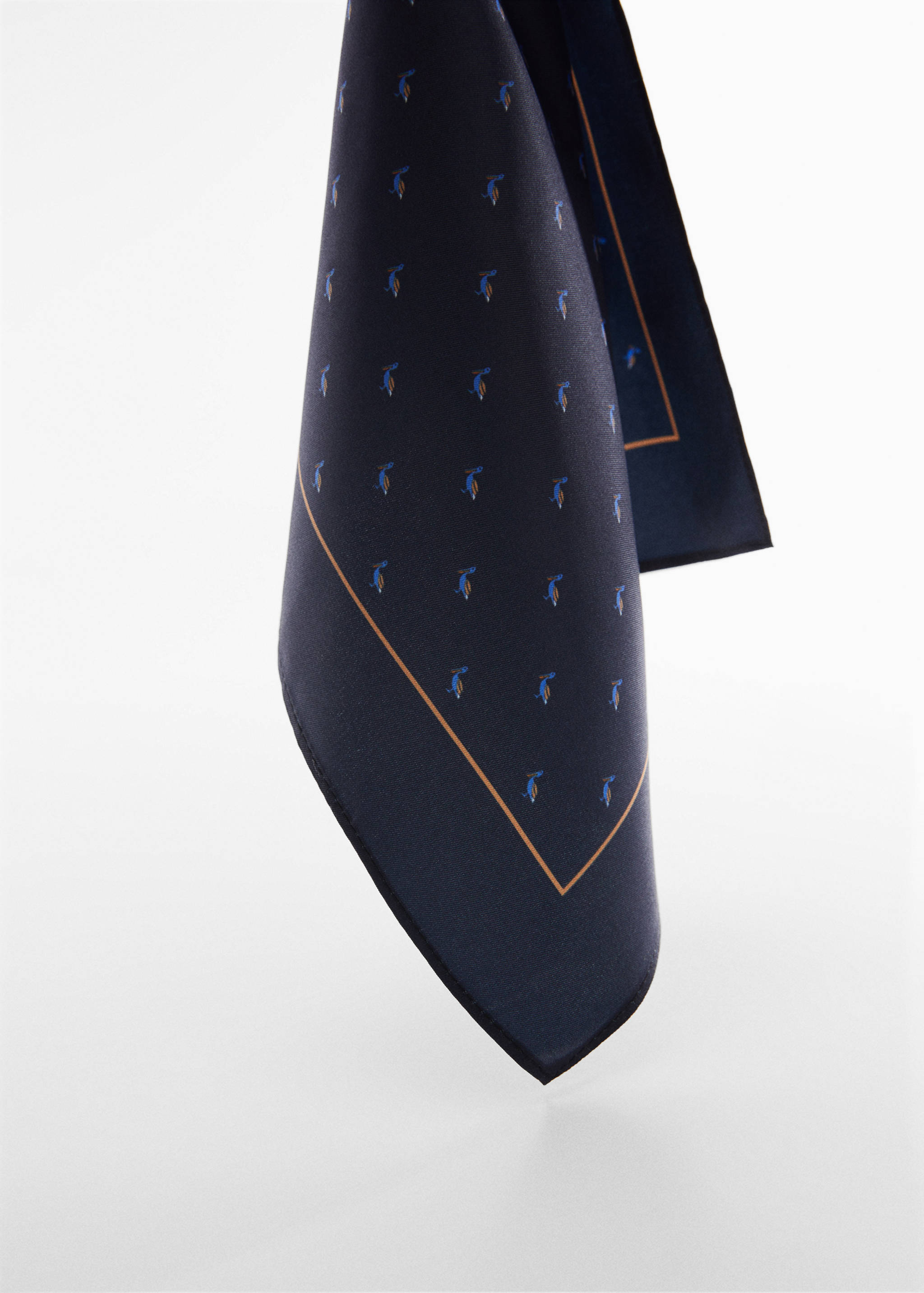 Printed pocket square - Medium plane