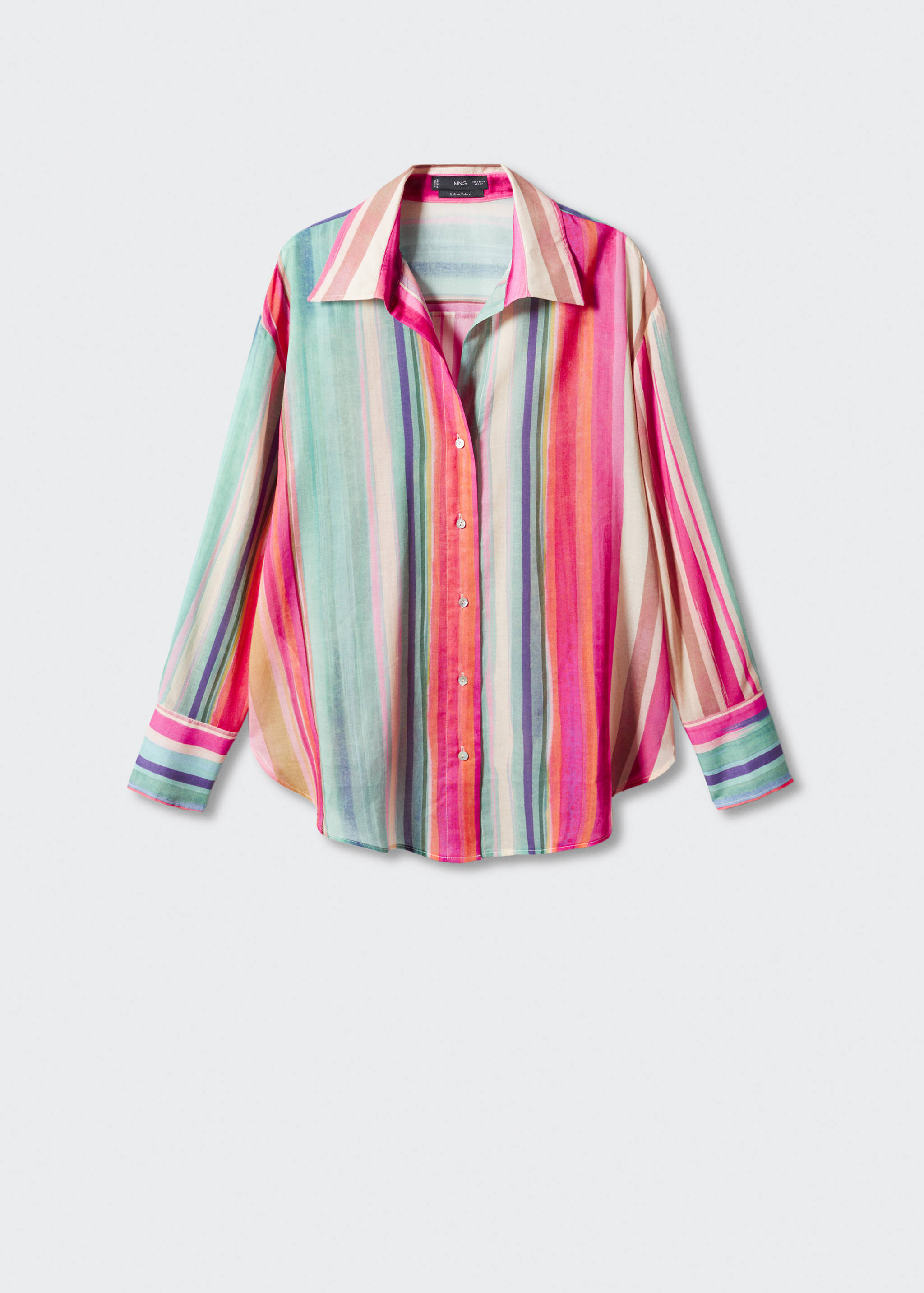 Multicolour striped shirt - Article without model