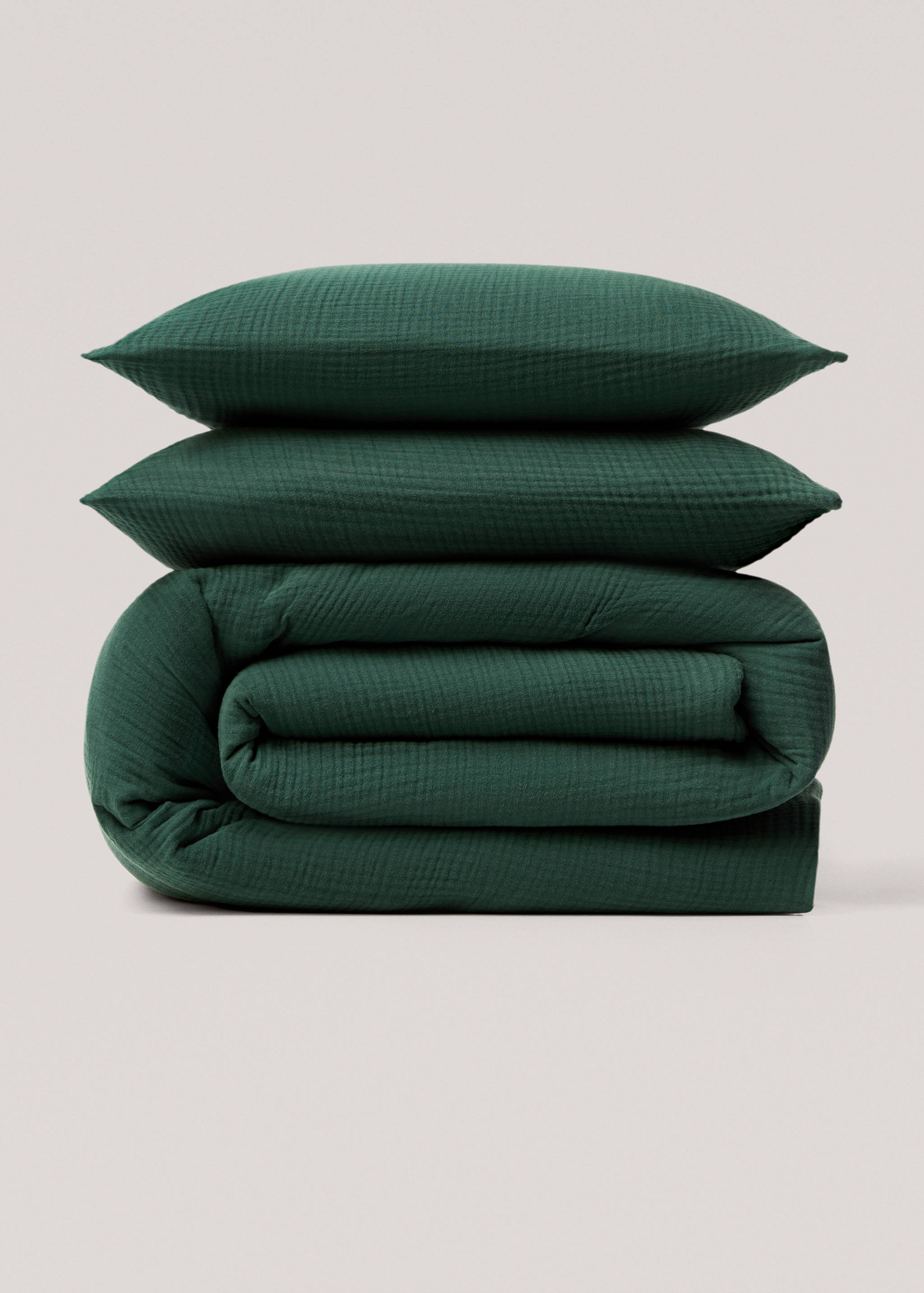 Bettbezug aus Baumwoll-Chiffon für 150/160 cm Bett - Artikel ohne Model