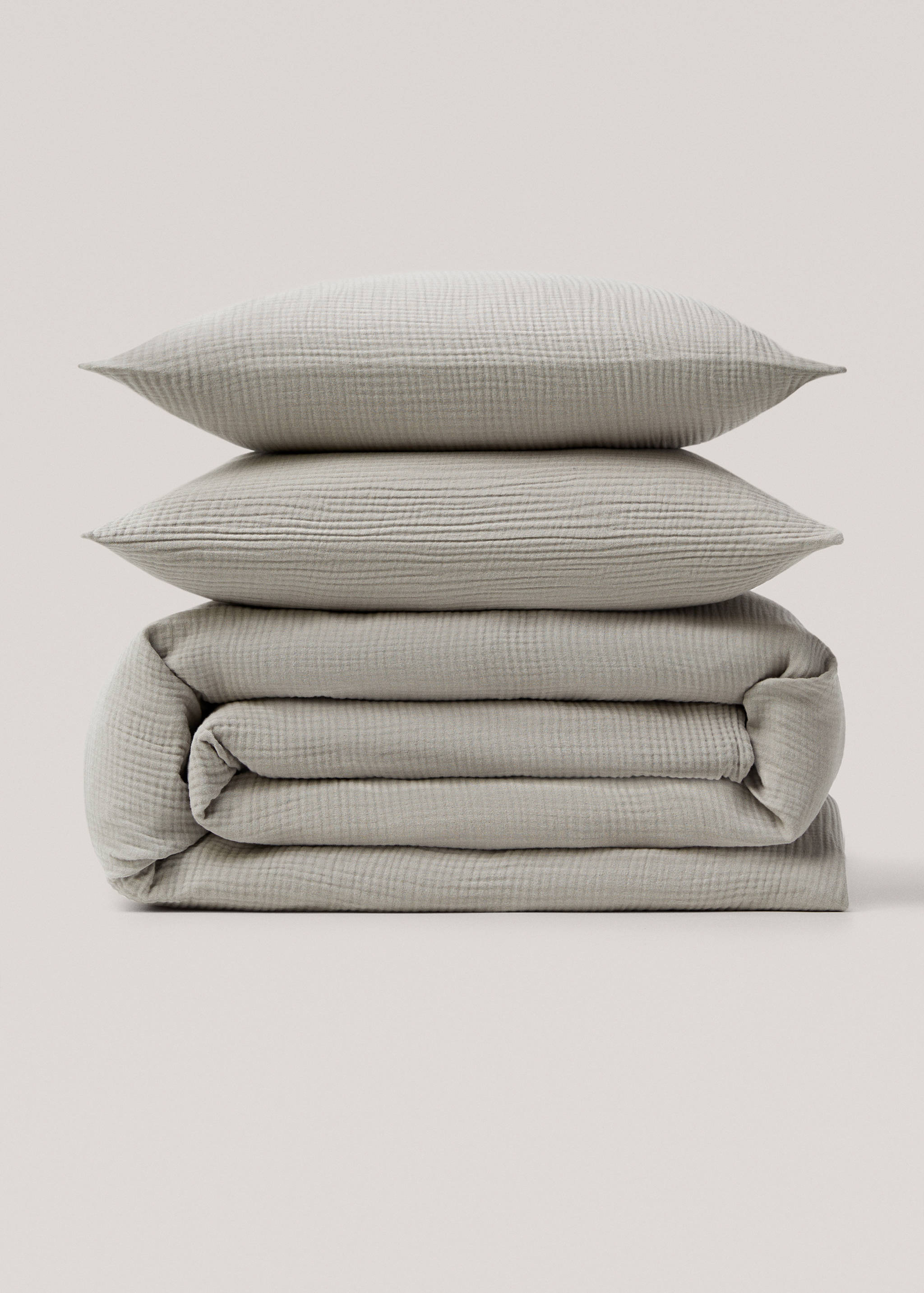 Bettbezug aus Baumwoll-Chiffon für 150/160 cm Bett - Artikel ohne Model